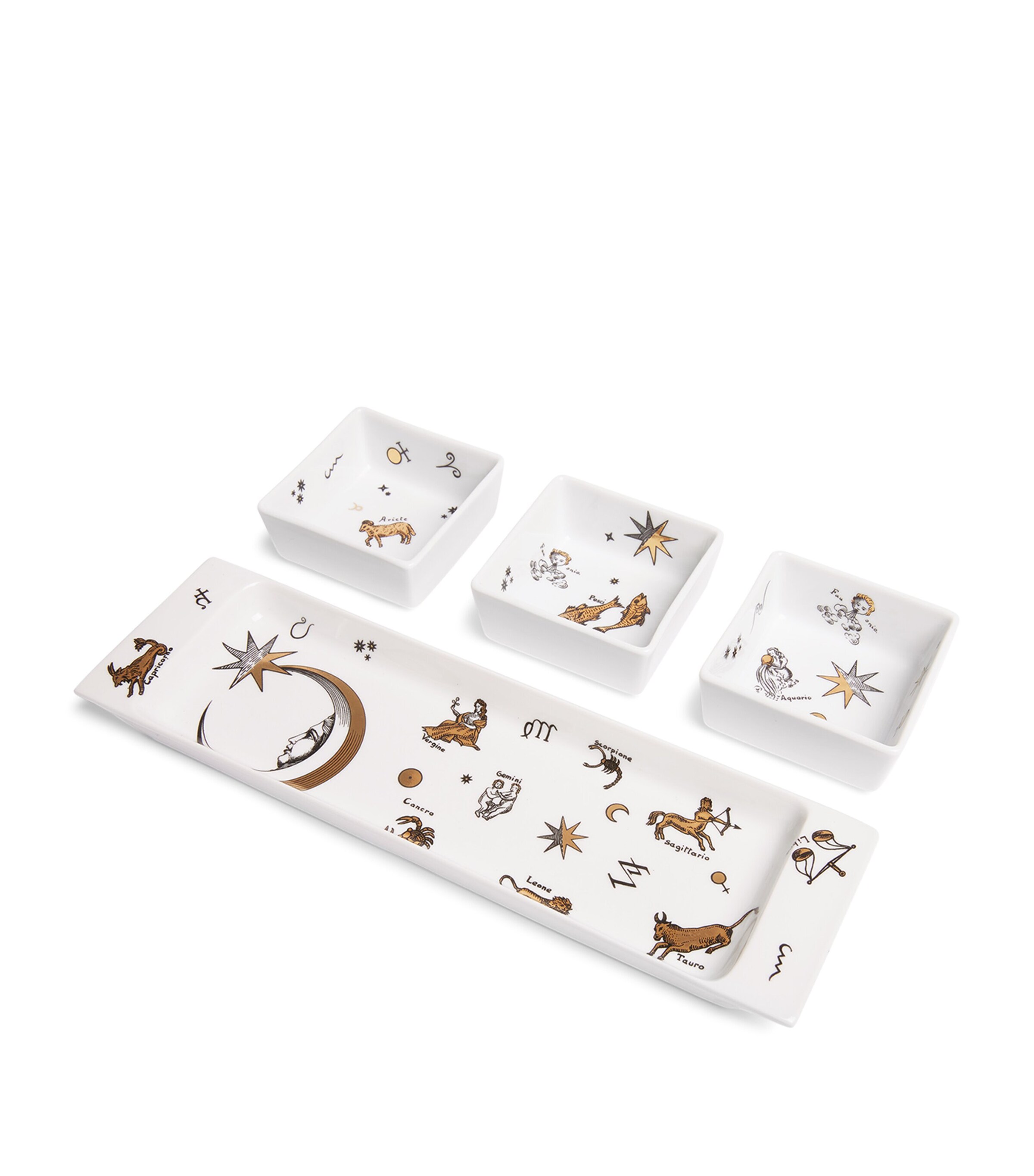Porcelain Astronomici Appetizer Set MULTI Image 2
