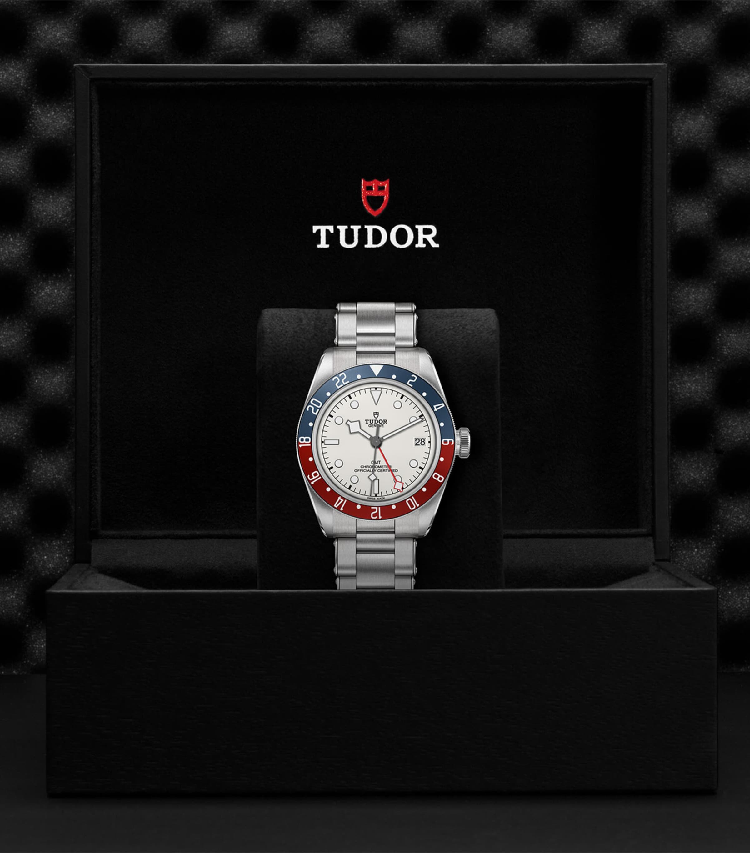 Stainless Steel Black Bay Automatic Watch 41mm WHITE Image 5