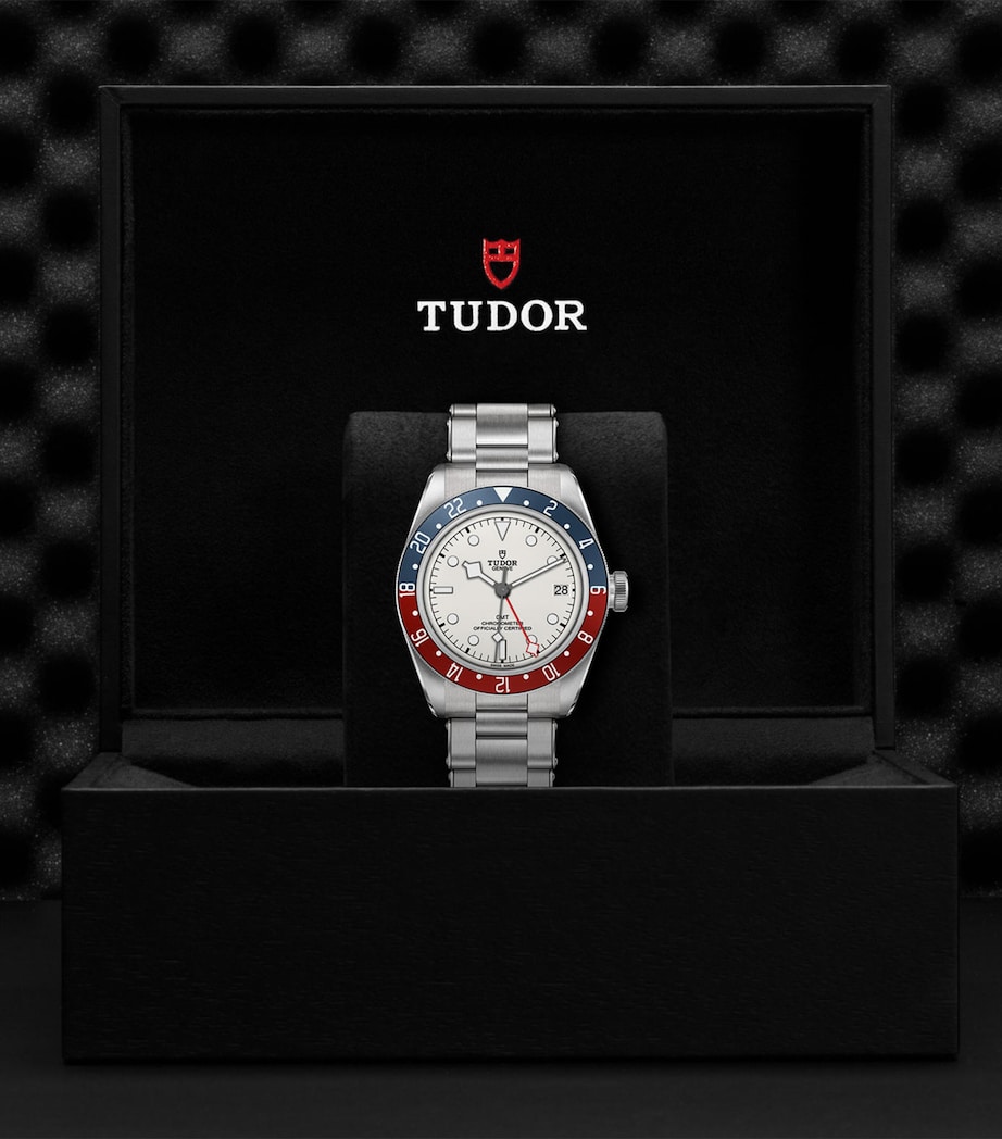 Stainless Steel Black Bay Automatic Watch 41mm WHITE Image 5