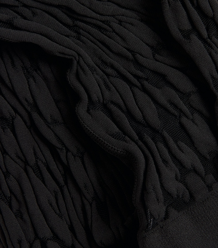 Leopard Tights 9180 BLACK/BLAC Image 4