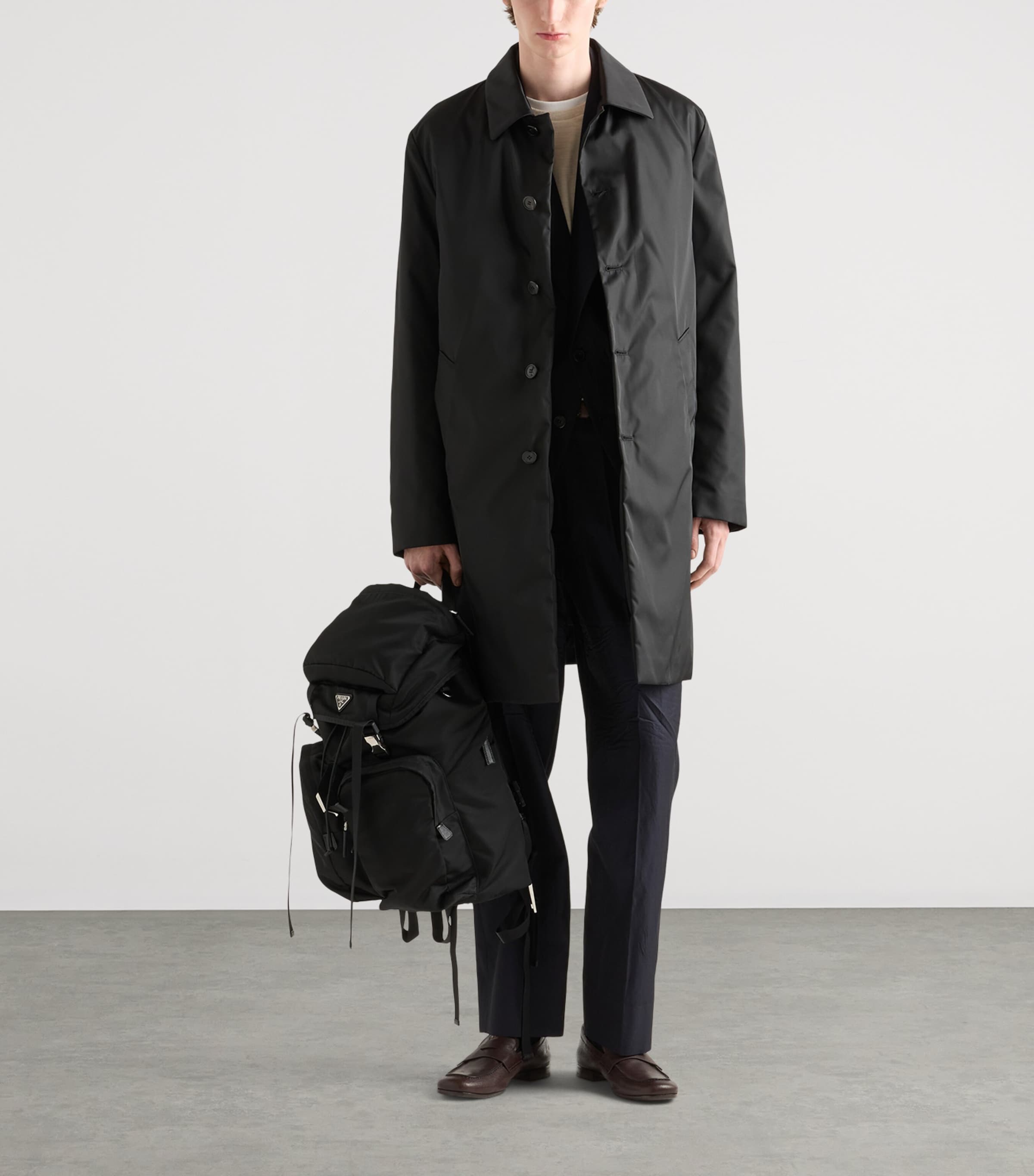 Re-Nylon Overcoat F0002 Image 2