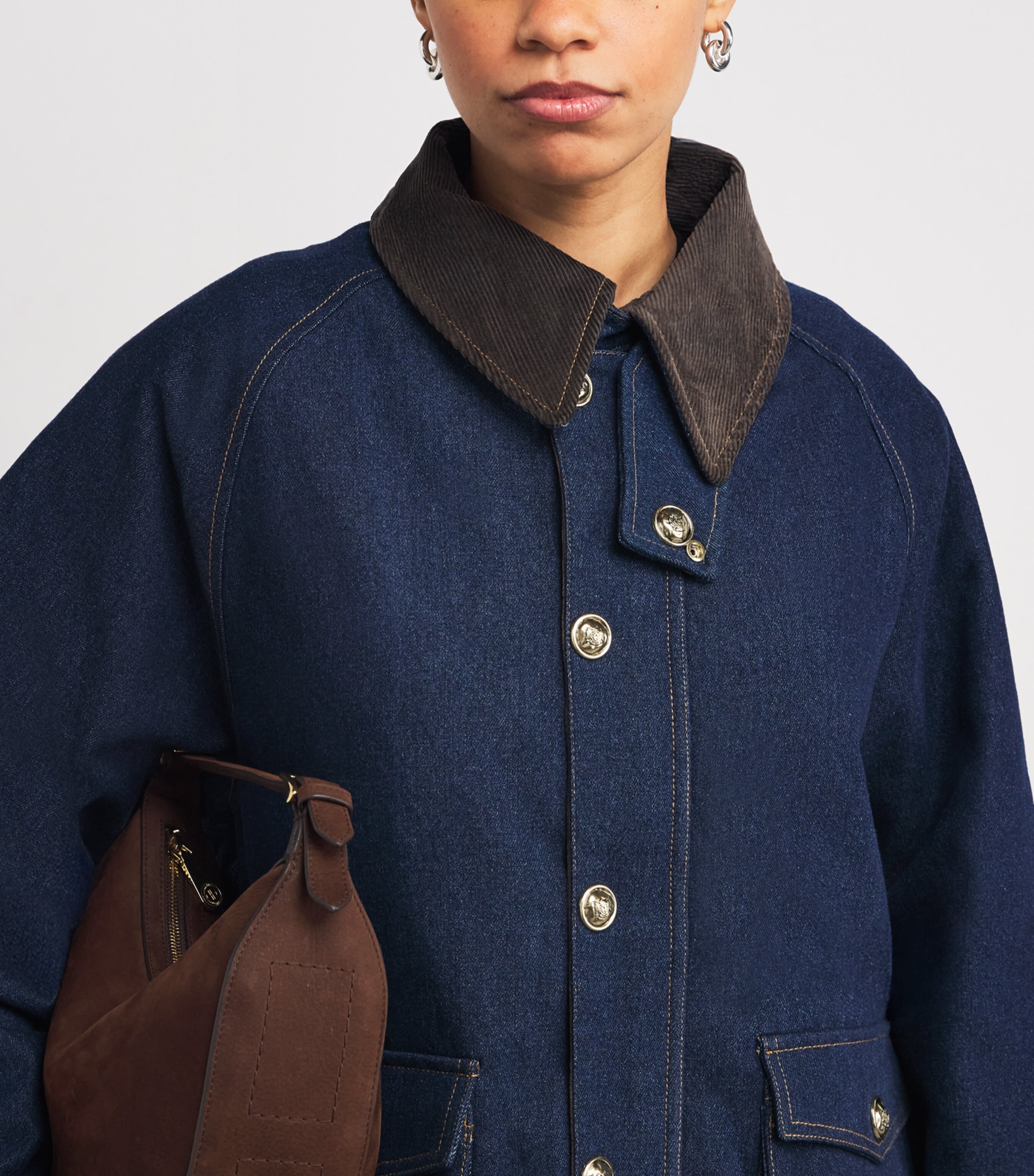 Denim Chore Jacket BLUE JEAN Image 6