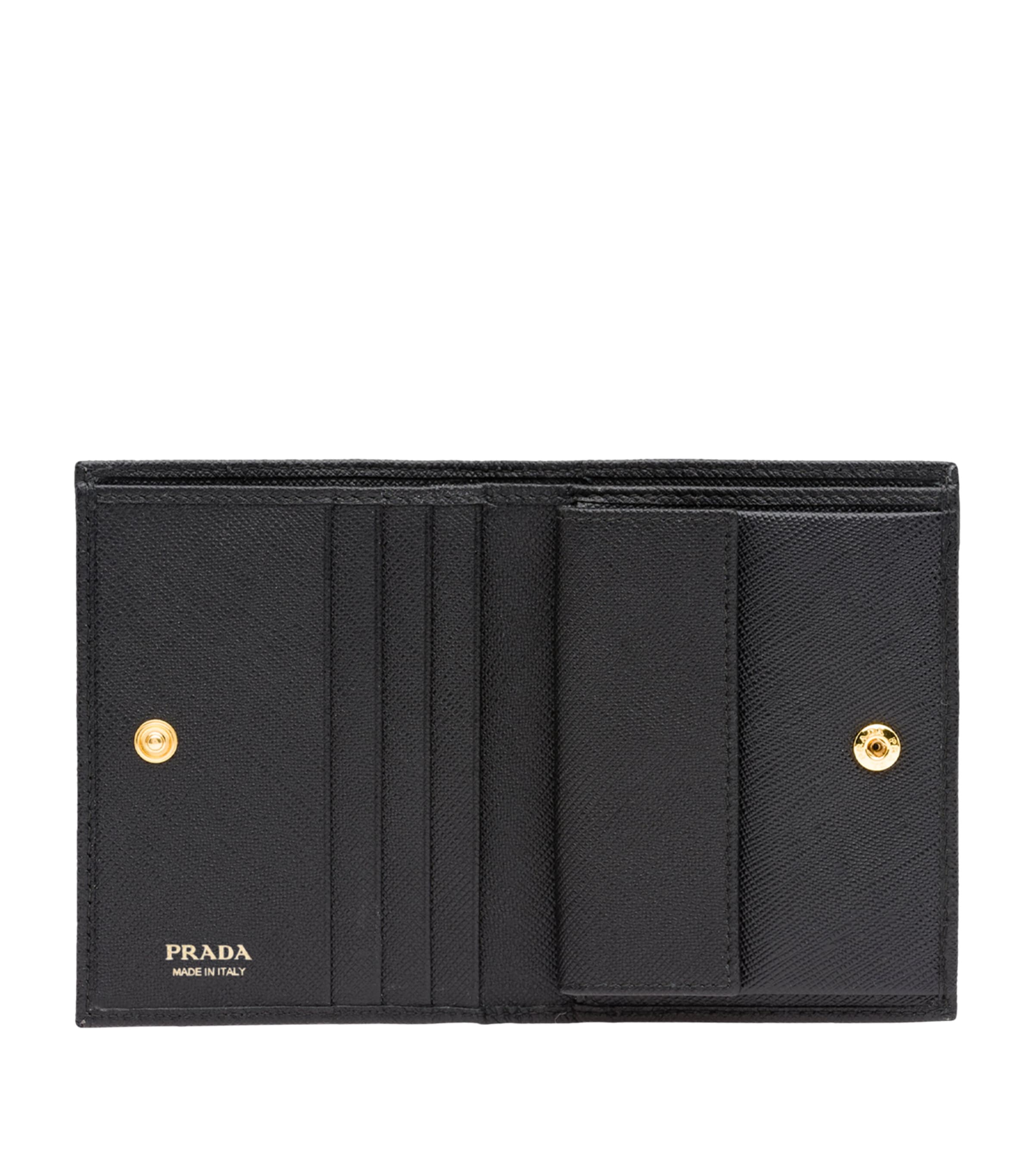 Small Saffiano Leather Bifold Wallet F0002 Image 2