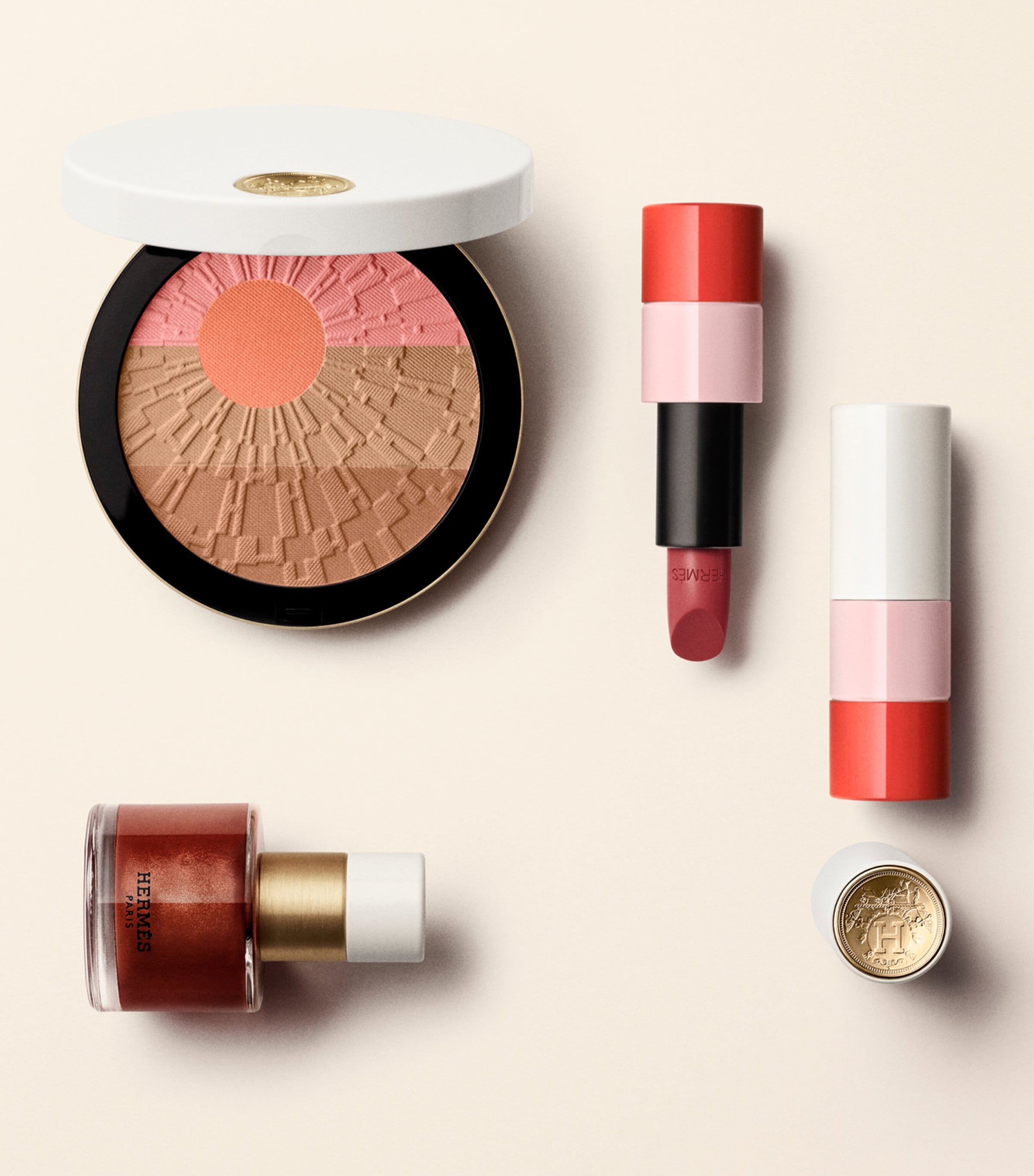 HERMÈS Rouge Hermés Satin Lipstick - 28 Brun Sunset Brun Sunset Image 10