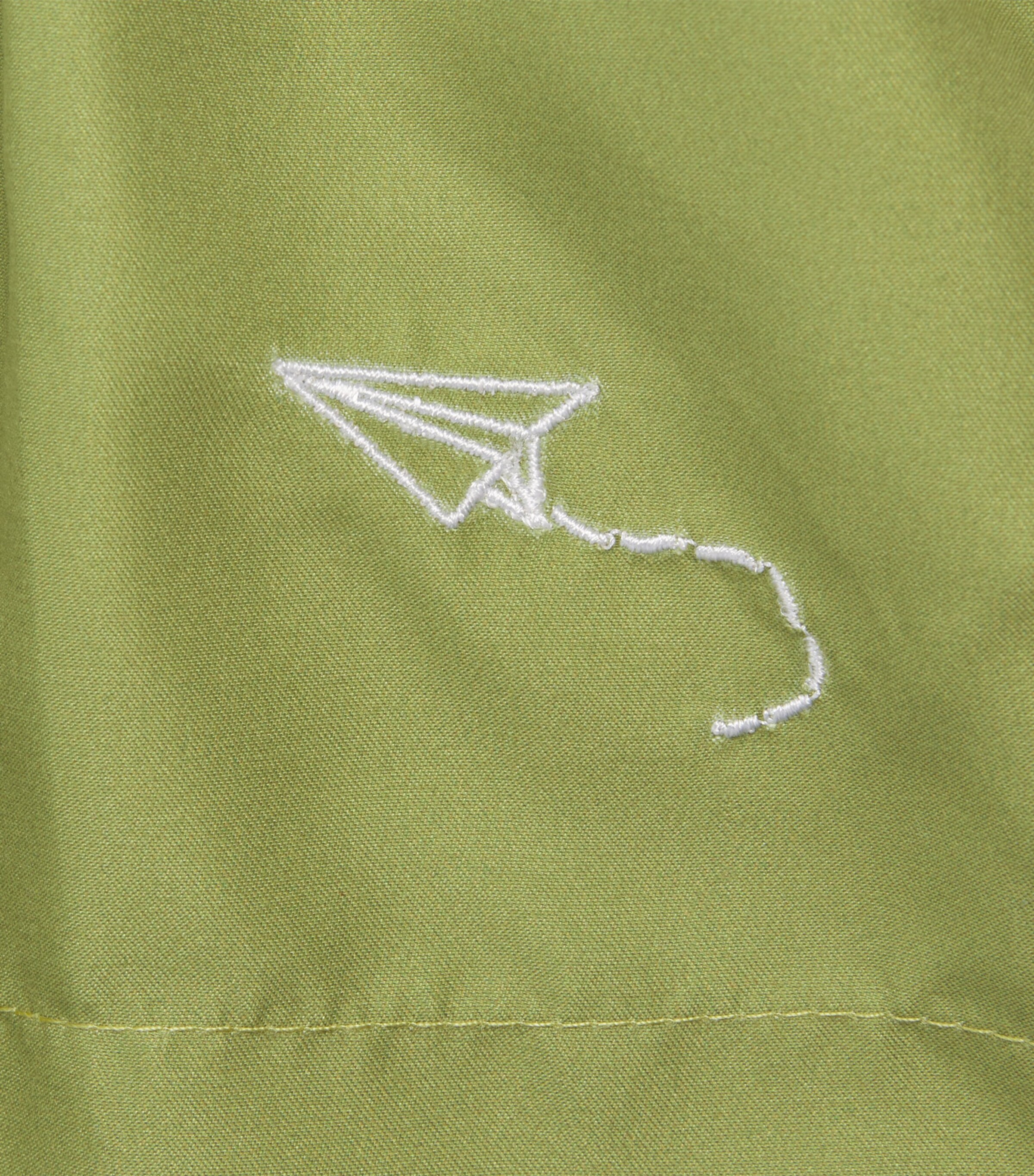 Mumzers Logo Swim Shorts (3-14 Years) Green Image 2