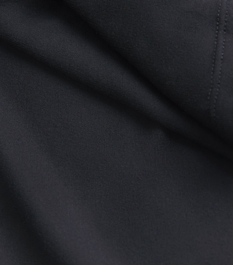 Smooth Layers Crew-Neck Mini Dress OBSIDIAN Image 5