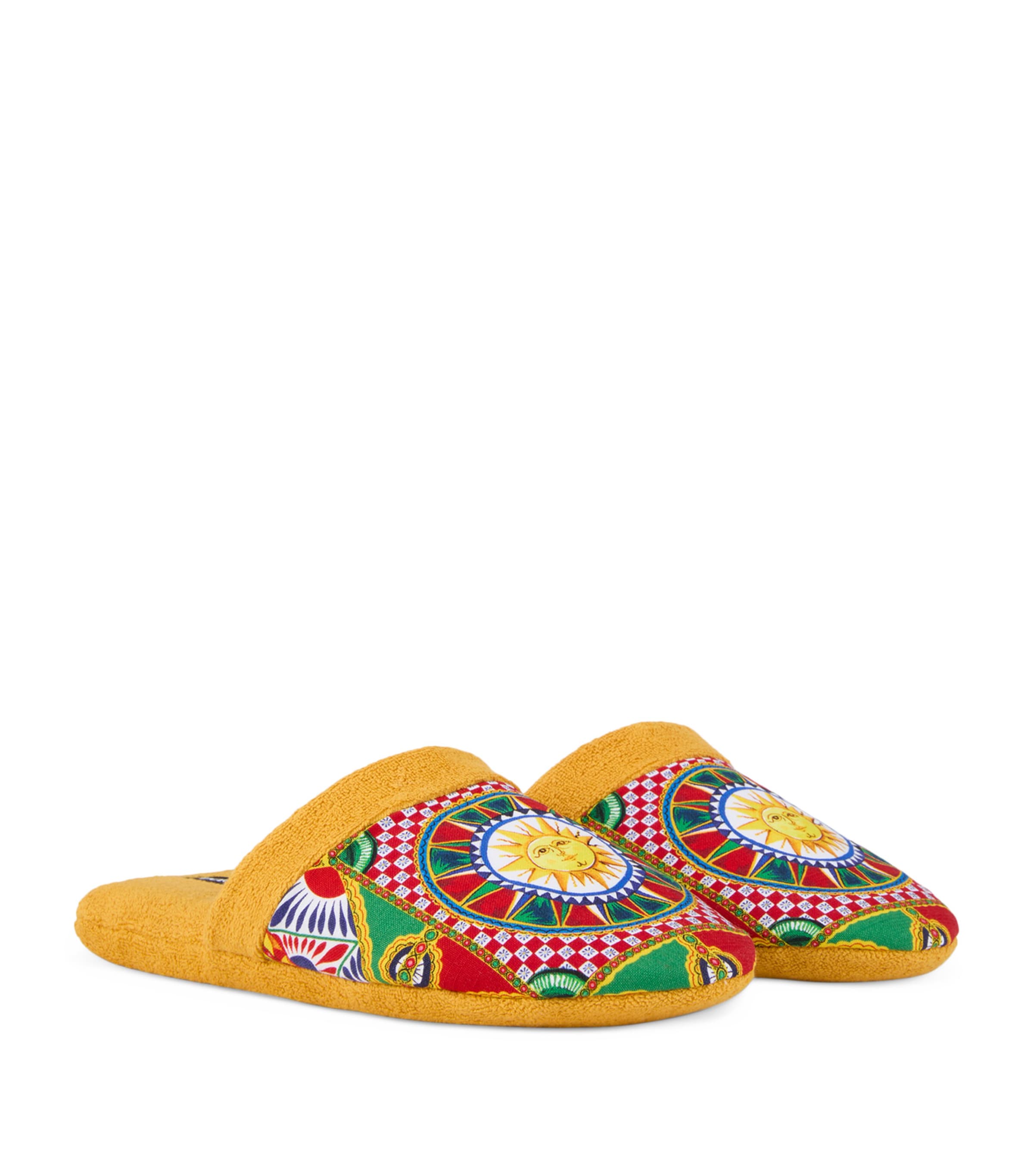 Dolce&Gabbana Casa Caretto Slippers Carretto/giallo Image 2