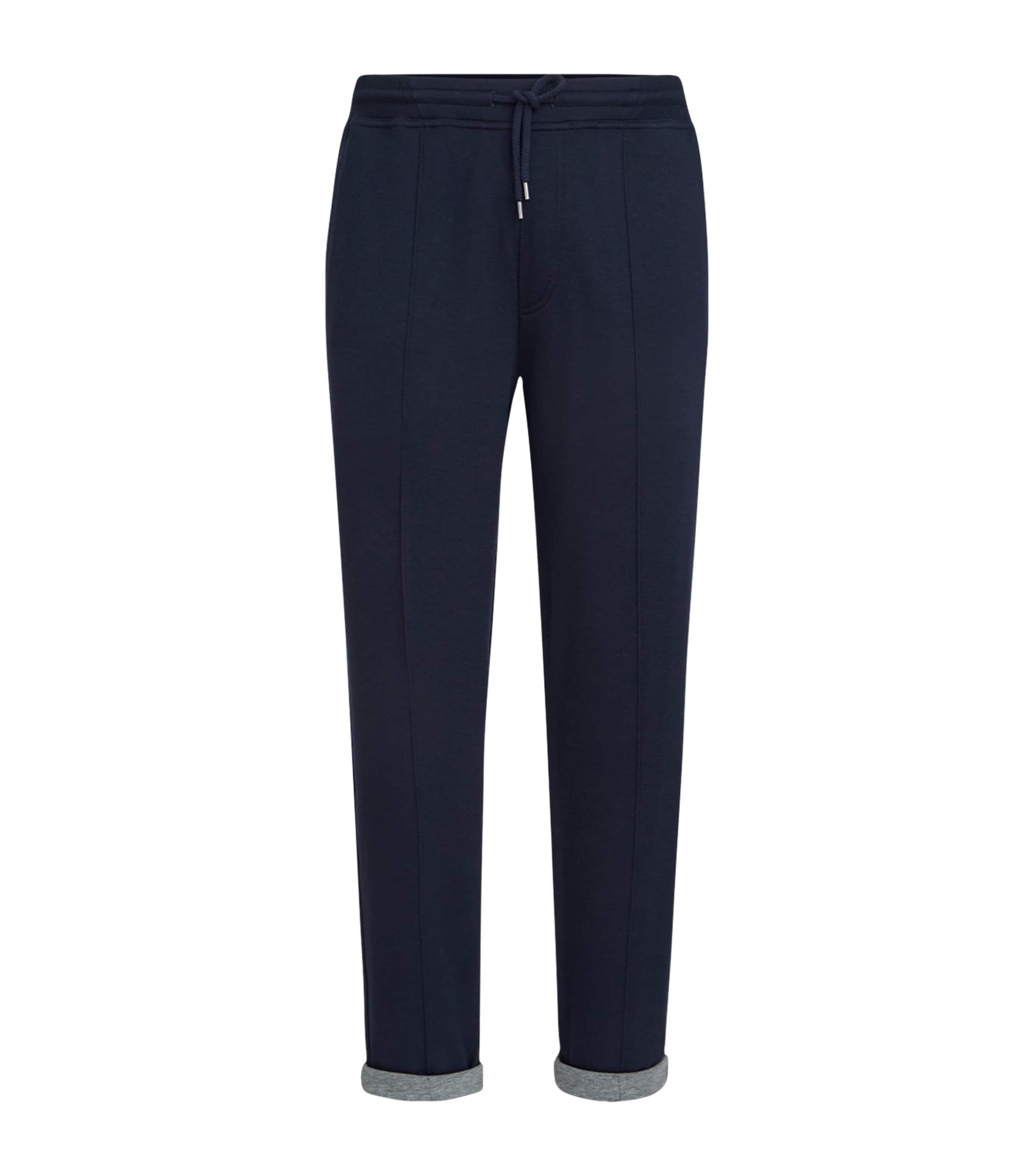 Brunello Cucinelli Mens French Terry Drawstring Sweatpants Image 1