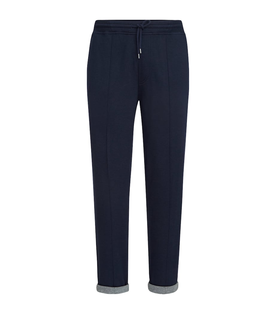 Brunello Cucinelli Mens French Terry Drawstring Sweatpants Image 1