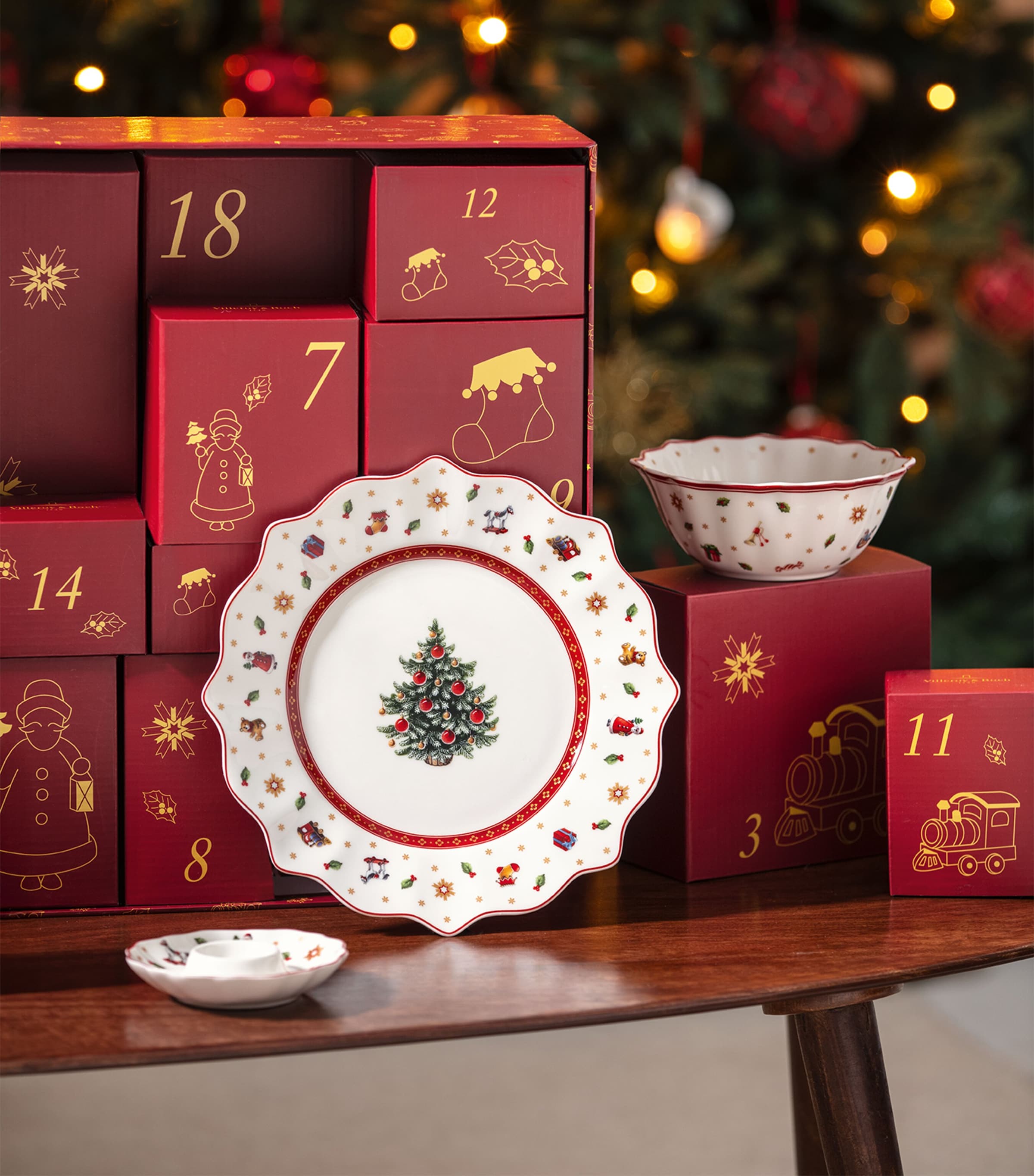 Villeroy & Boch Porcelain Toy's Delight Crockery Advent Calendar