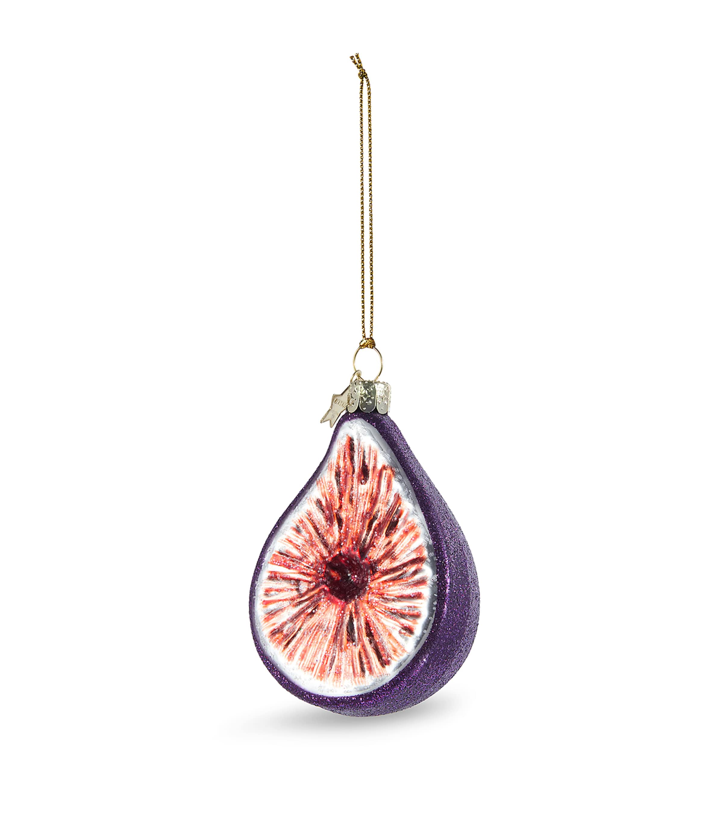 Harrods Purple Fig Tree Decoration In Purple