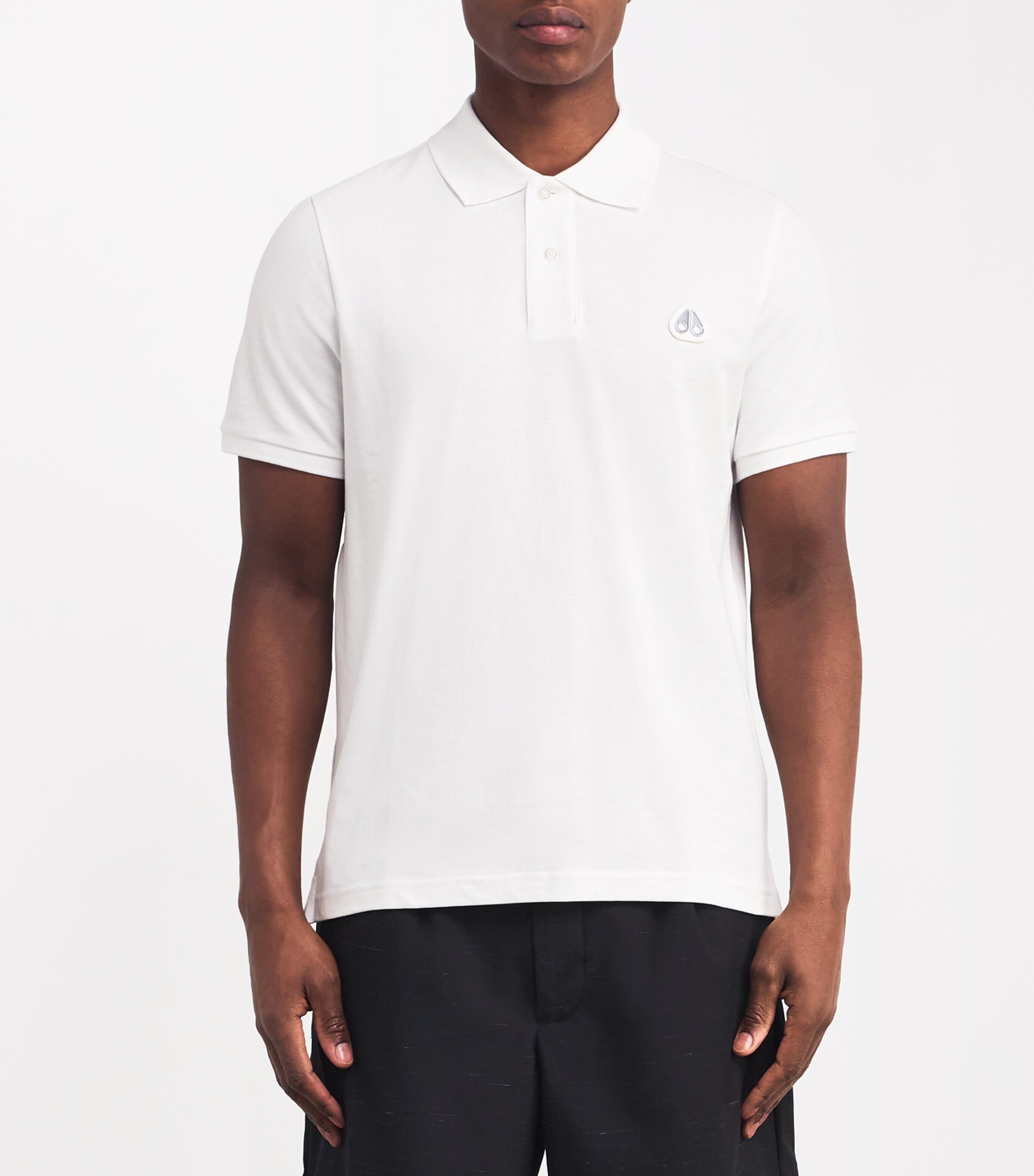 Cotton Logo Polo Shirt WHITE-160 Image 3