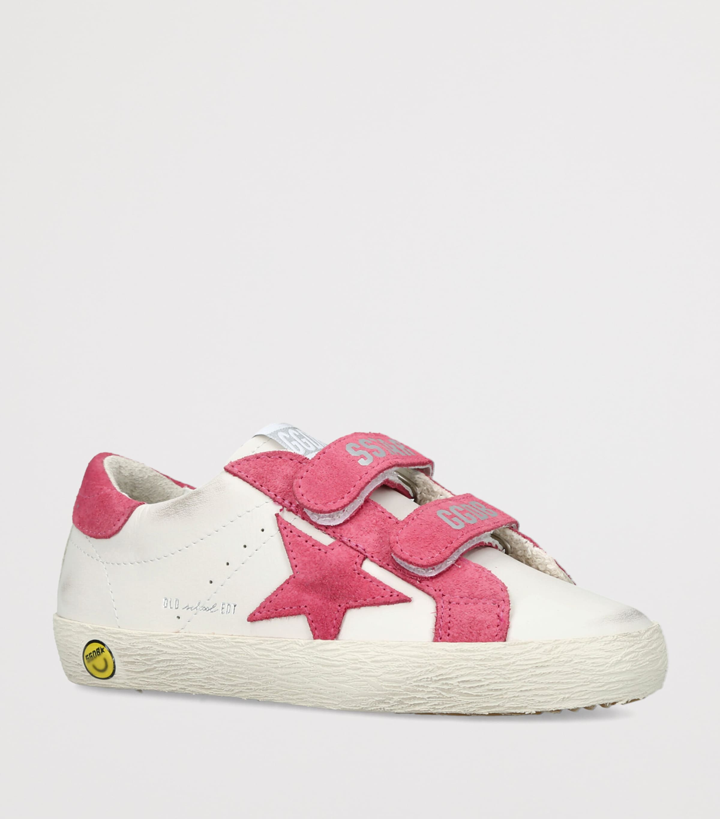 Golden Goose Leather Old School Sneakers Pink Comb Image 2
