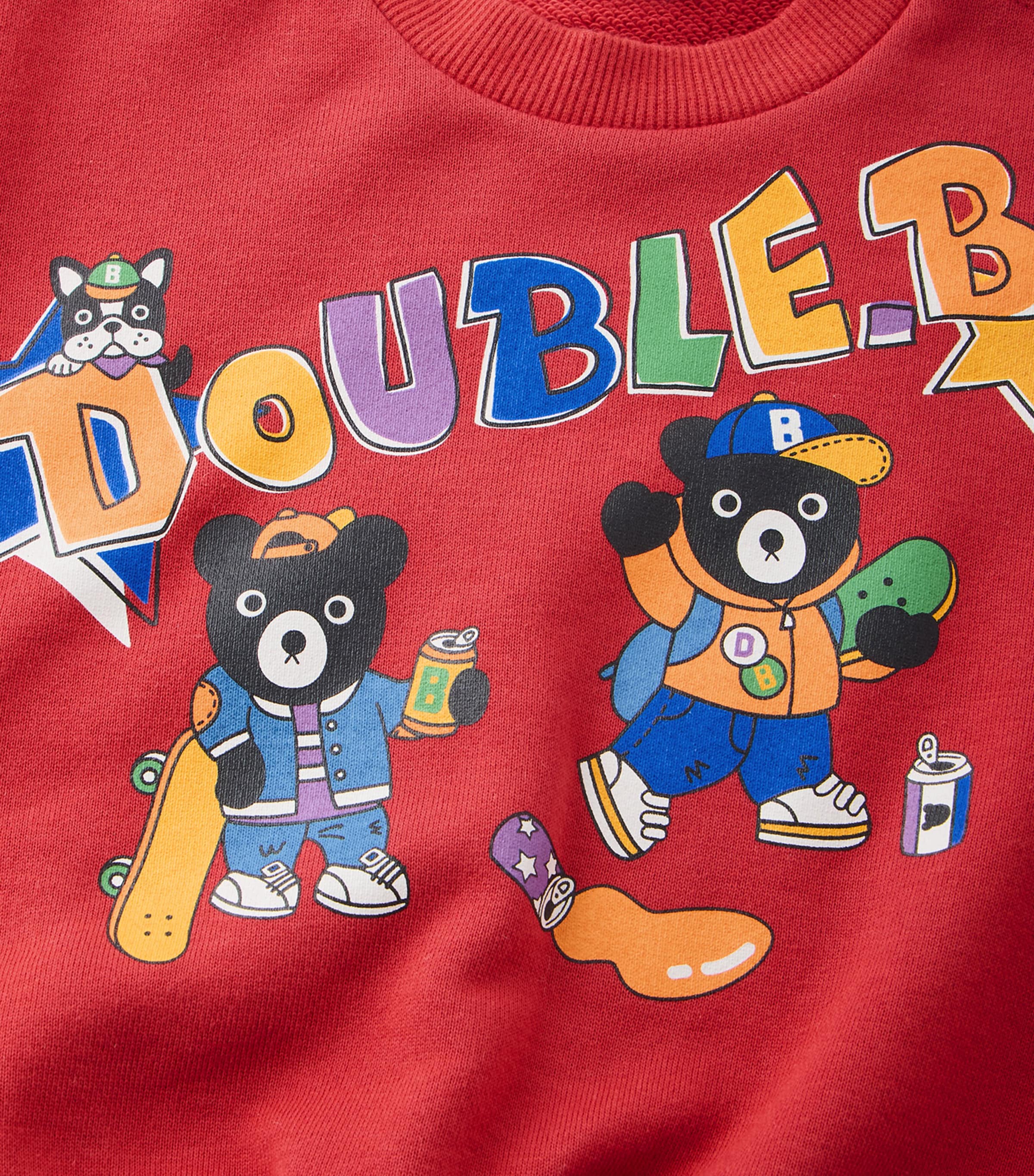 Miki House Cotton Double B Sweatshirt (12 Months-4 Years) Image 3