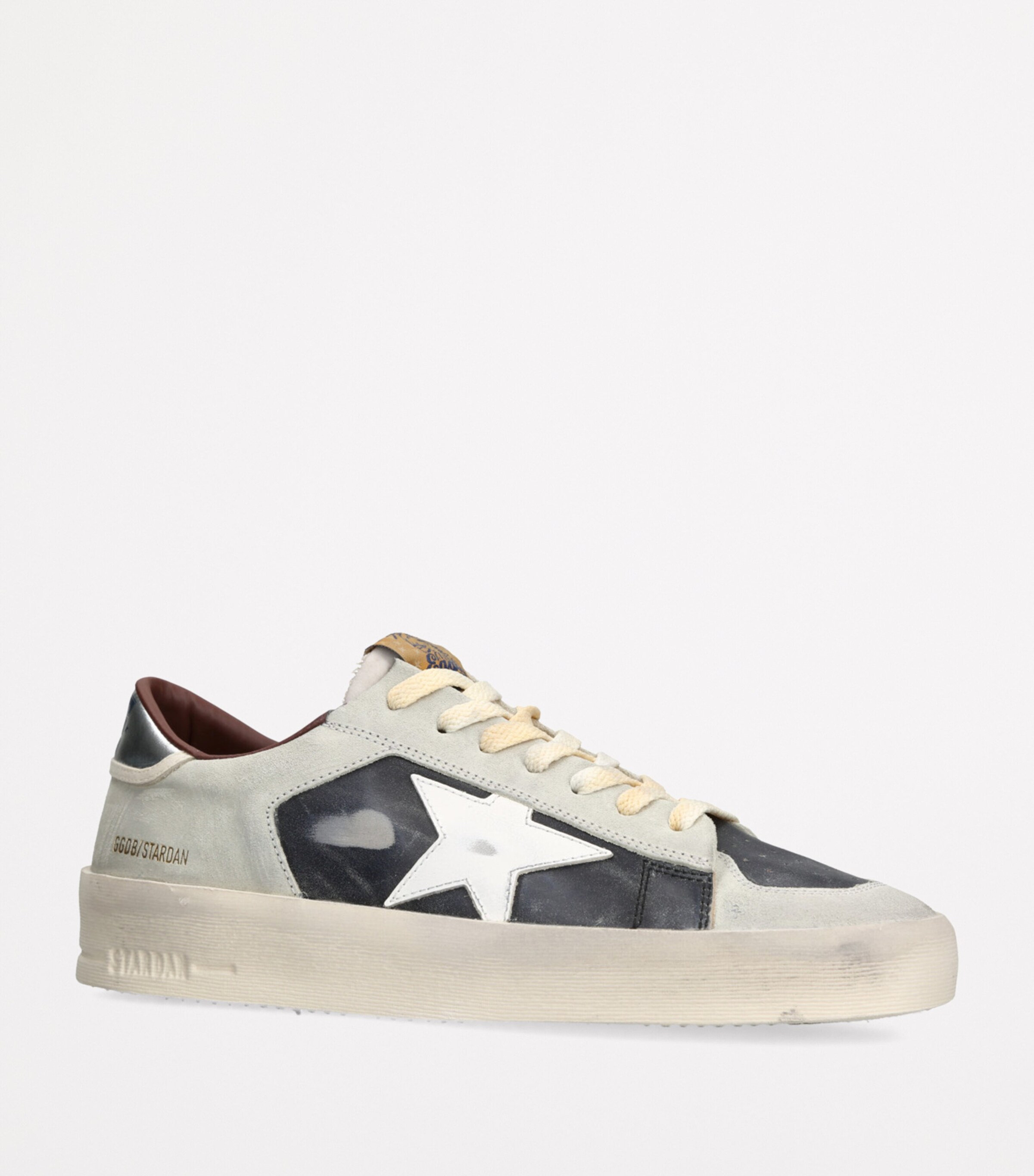 Leather Stardan Sneakers BLUE OTHER Image 3