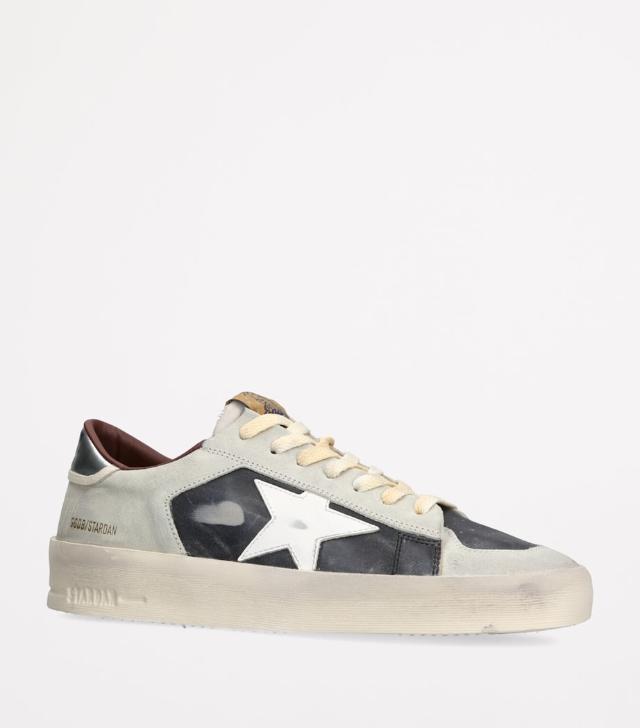 Leather Stardan Sneakers BLUE OTHER Image 3