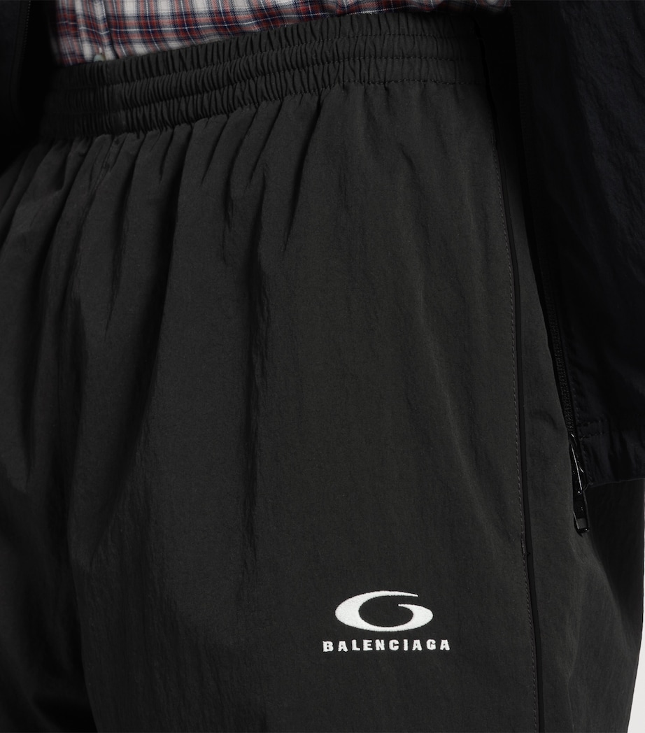 Balenciaga Mens Loop Sports Icon Track Shorts Image 6