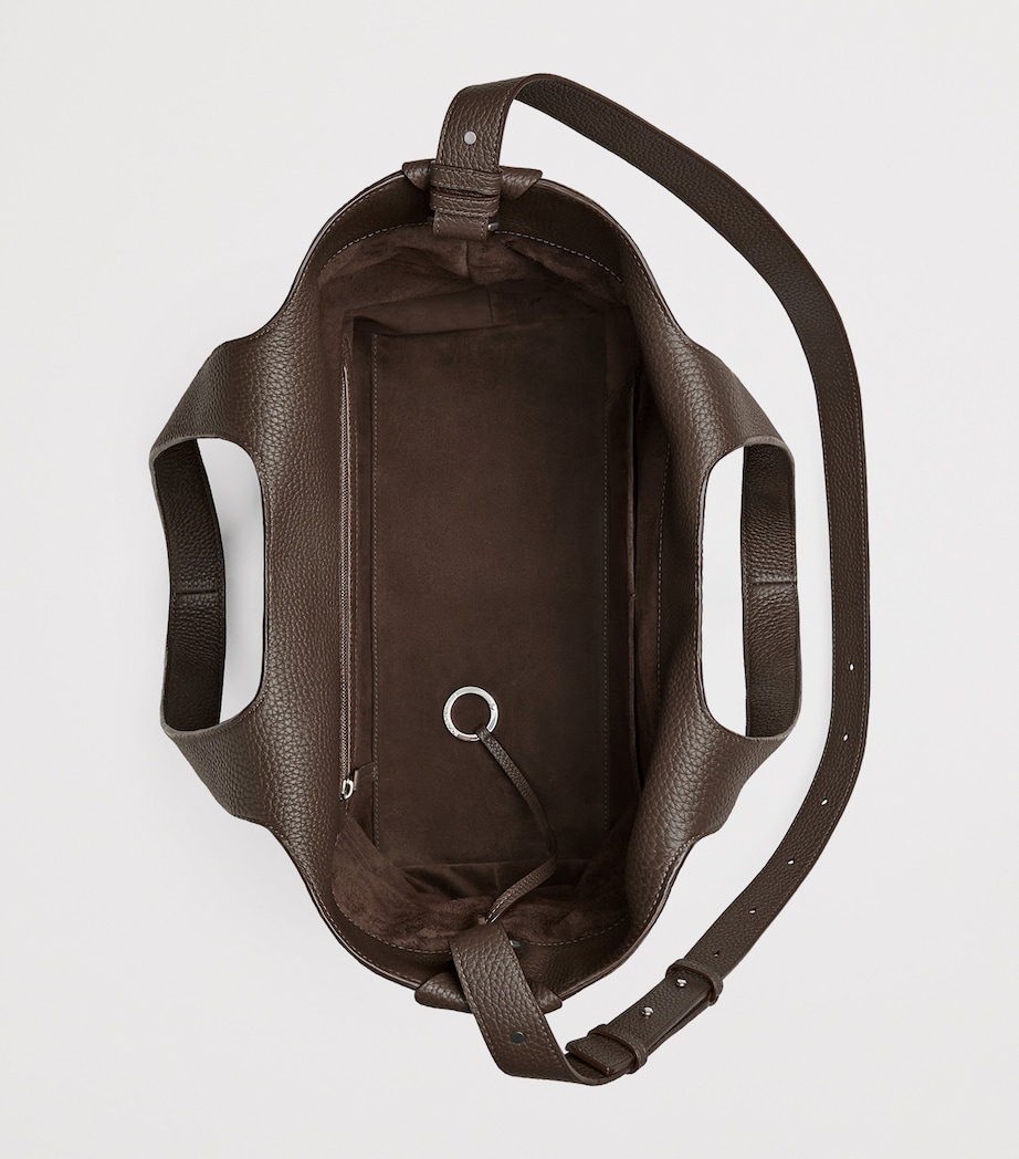 Large Leather Diago Tote Bag 2116 Image 6