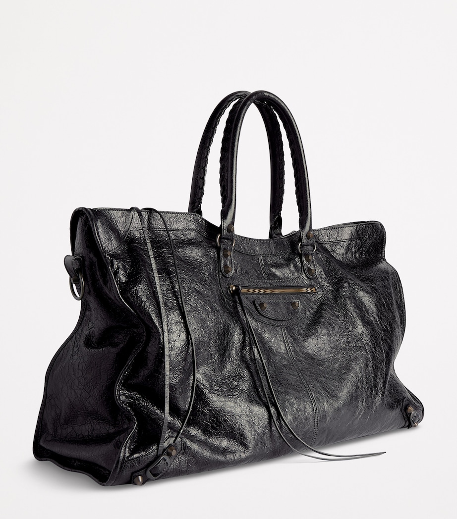 Leather Le City Travel Top-Handle Bag 1000 Image 4