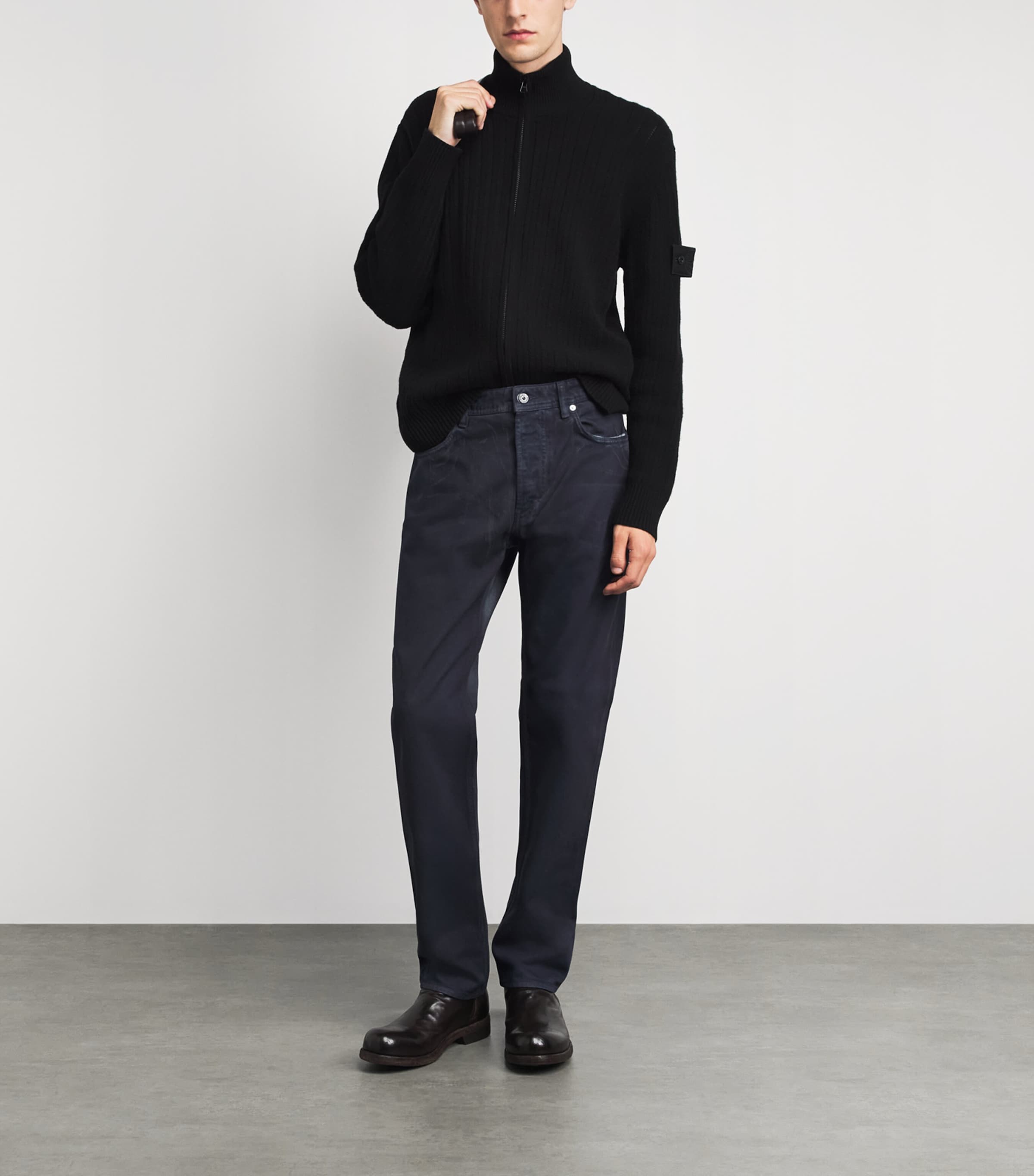 Stone Island Mens Slim Jeans Image 2