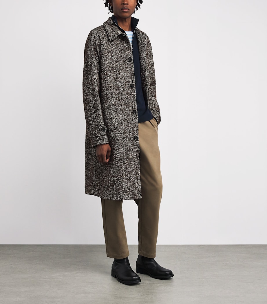 Wool Zip Sweater MIDNIGHT BLUE Image 2