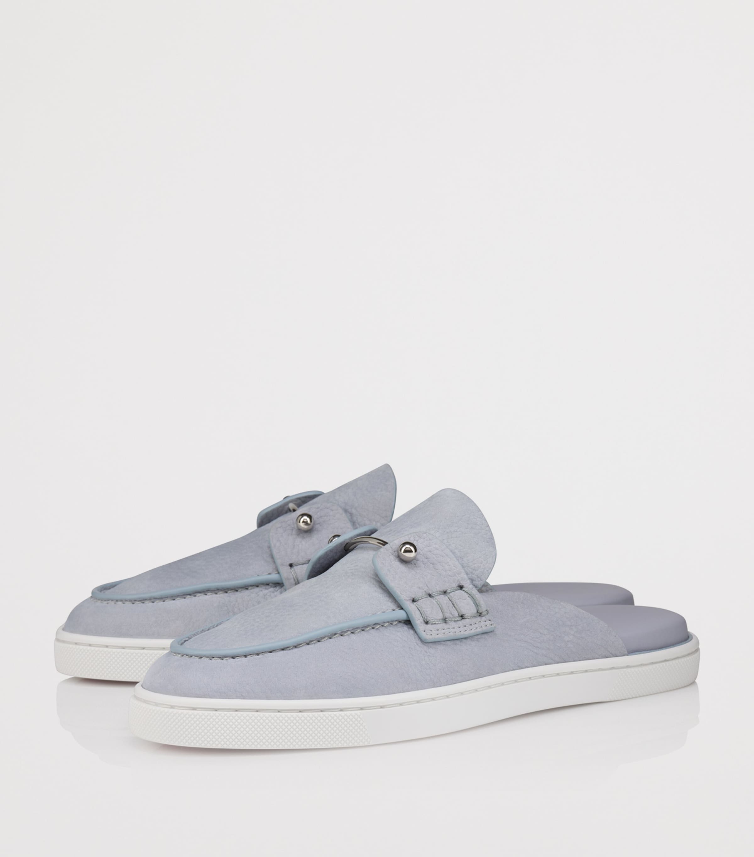 Christian Louboutin Chanme Donna Flat Leather Mules Image 3