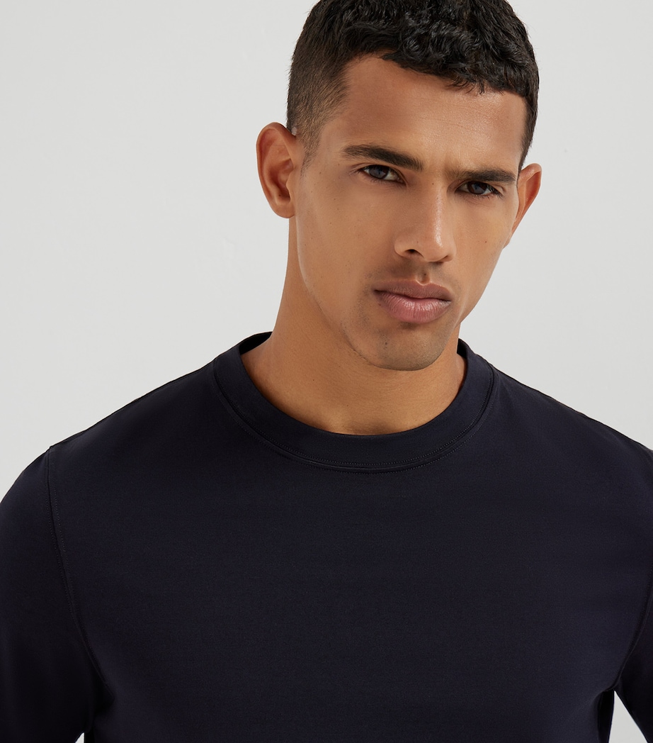 Cotton Crew-Neck T-Shirt C4425 Image 6