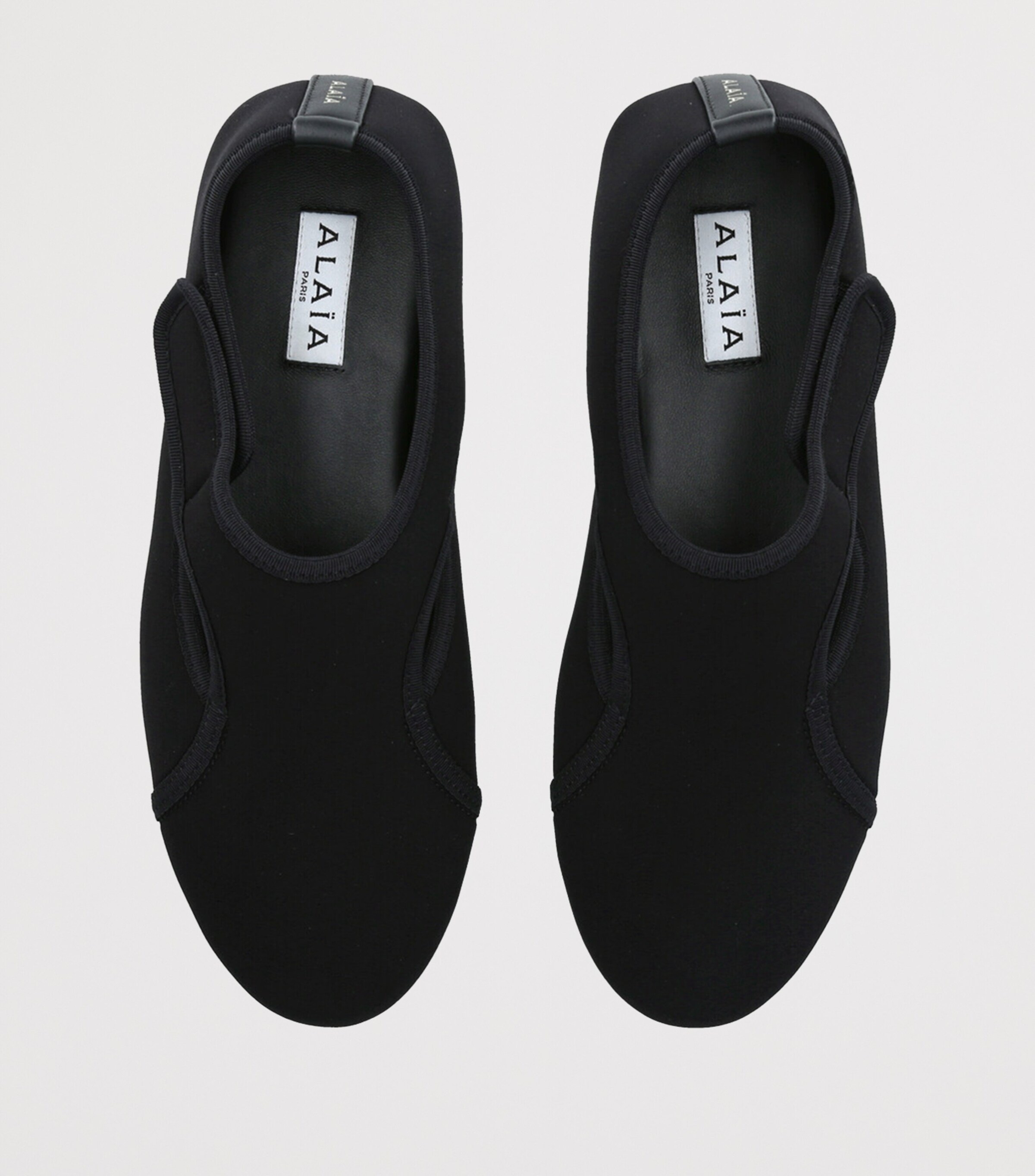 Neoprene Ballet Flats BLACK Image 4