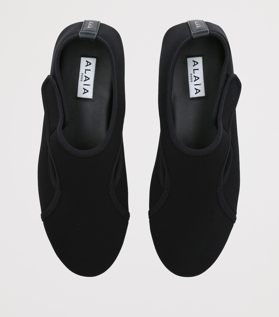 Neoprene Ballet Flats BLACK Image 4