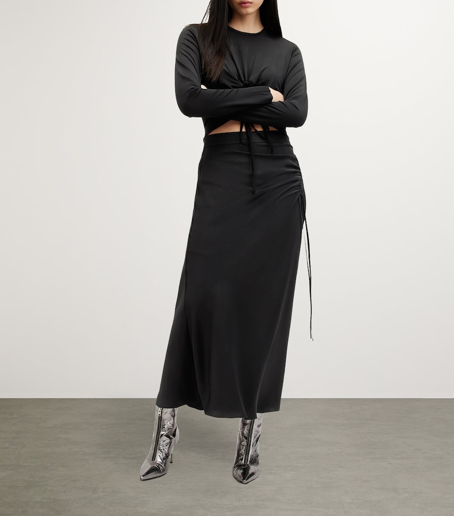 Alexia Maxi Skirt BLACK Image 3
