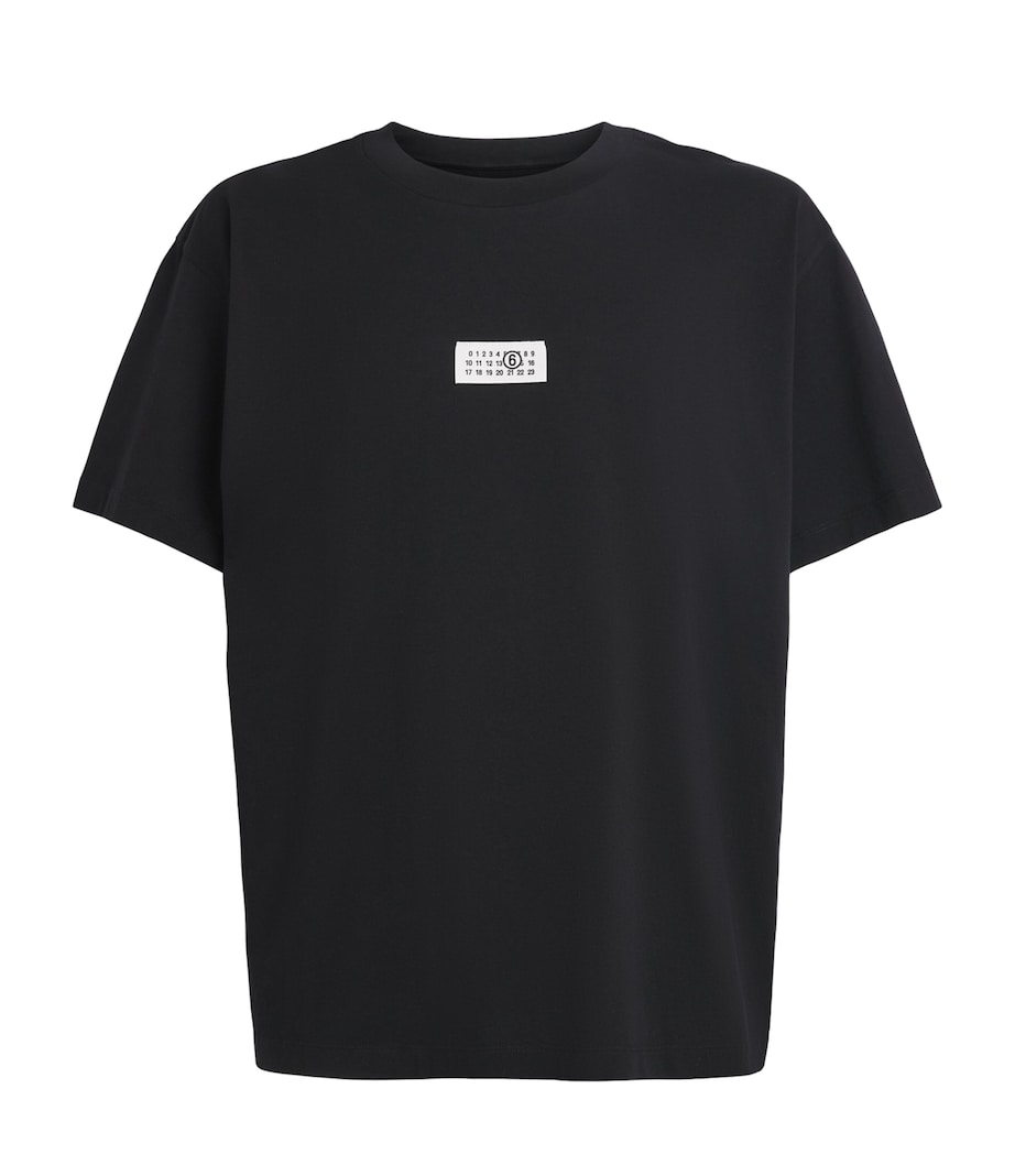 Cotton Numeric Tab T-Shirt 900 Image 1