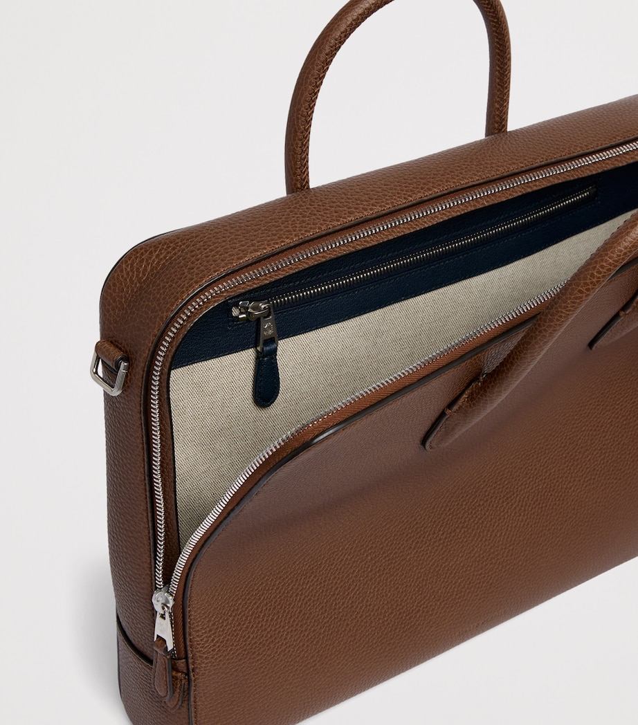 Dunhill Leather Bourdon 38 Briefcase Image 5
