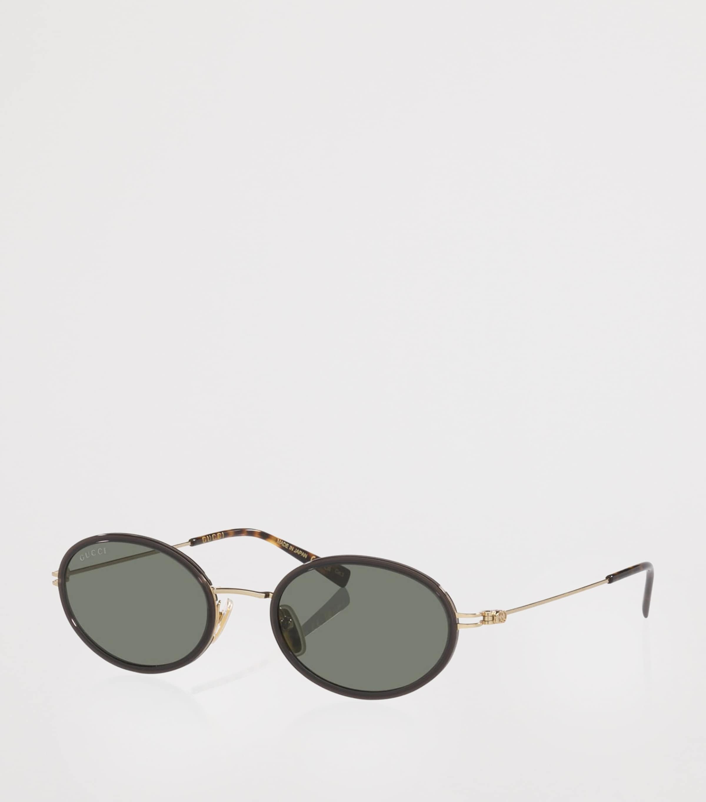Gucci Oval Sunglasses Grey Image 2