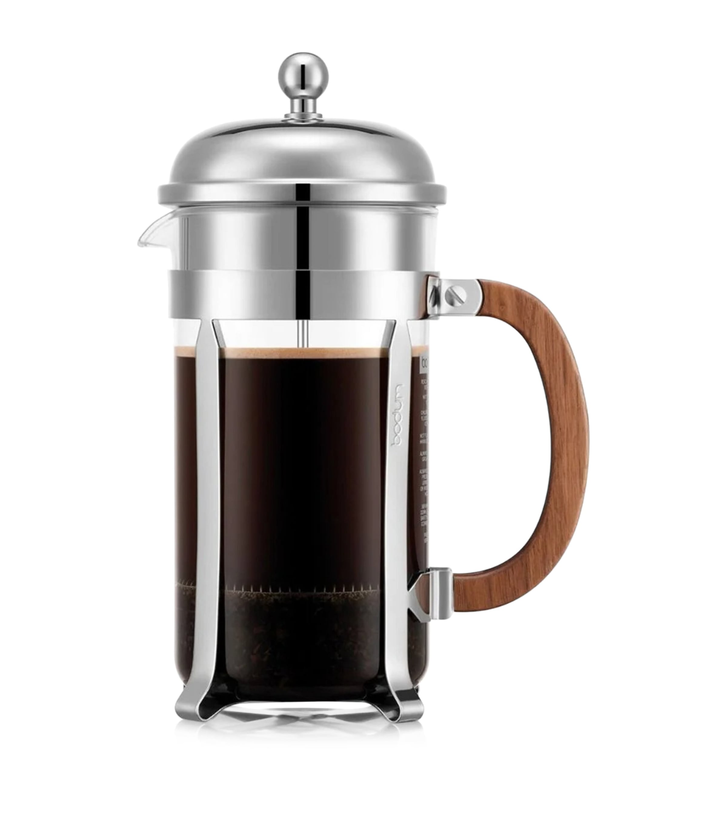 Bodum Chambord 8-Cup French Press Walnut Wood Image 1
