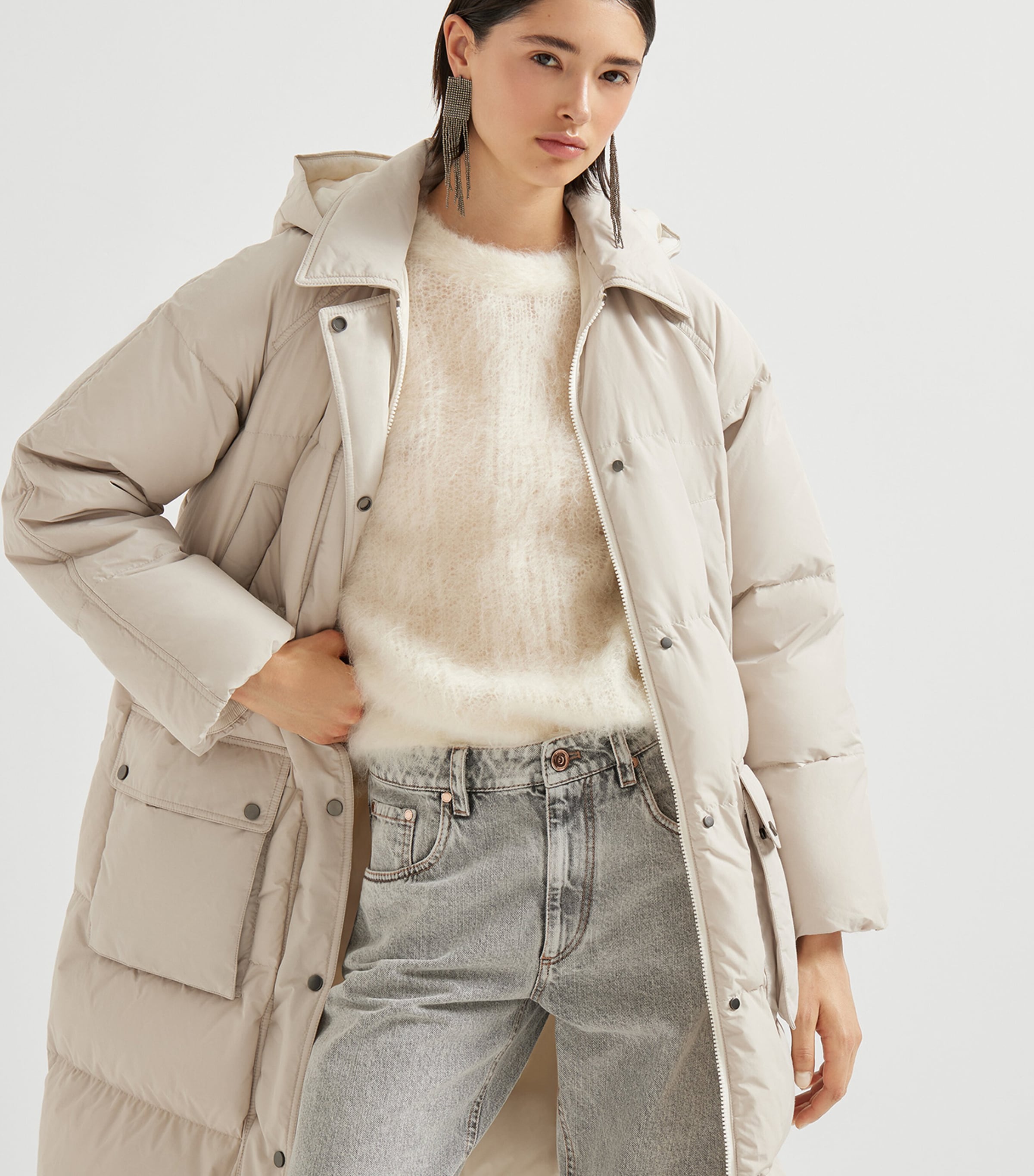 Quilted Padded Jacket C7958 Image 4