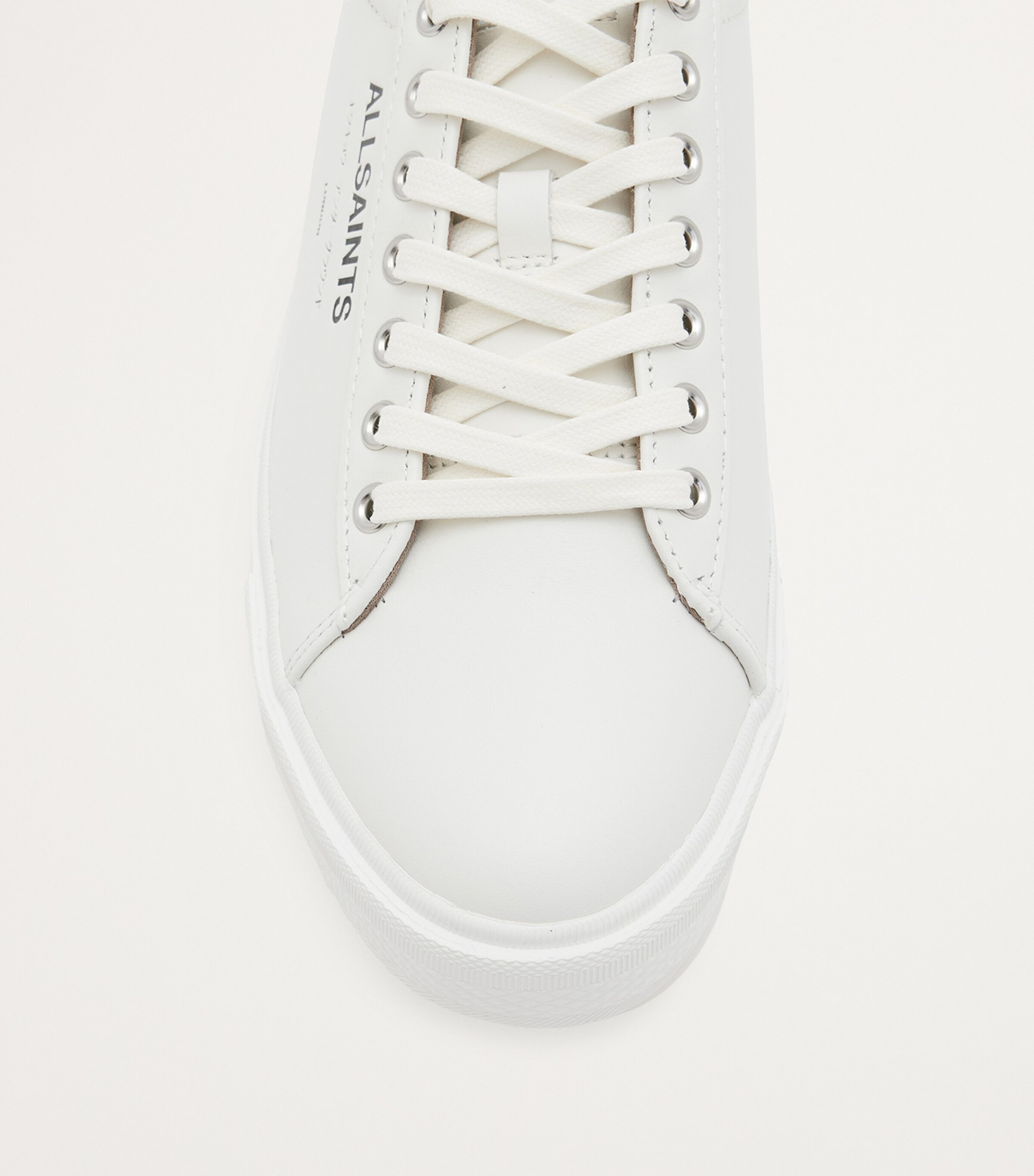 Leather Underground Low-Top Sneakers TRIPLE WHITE Image 5