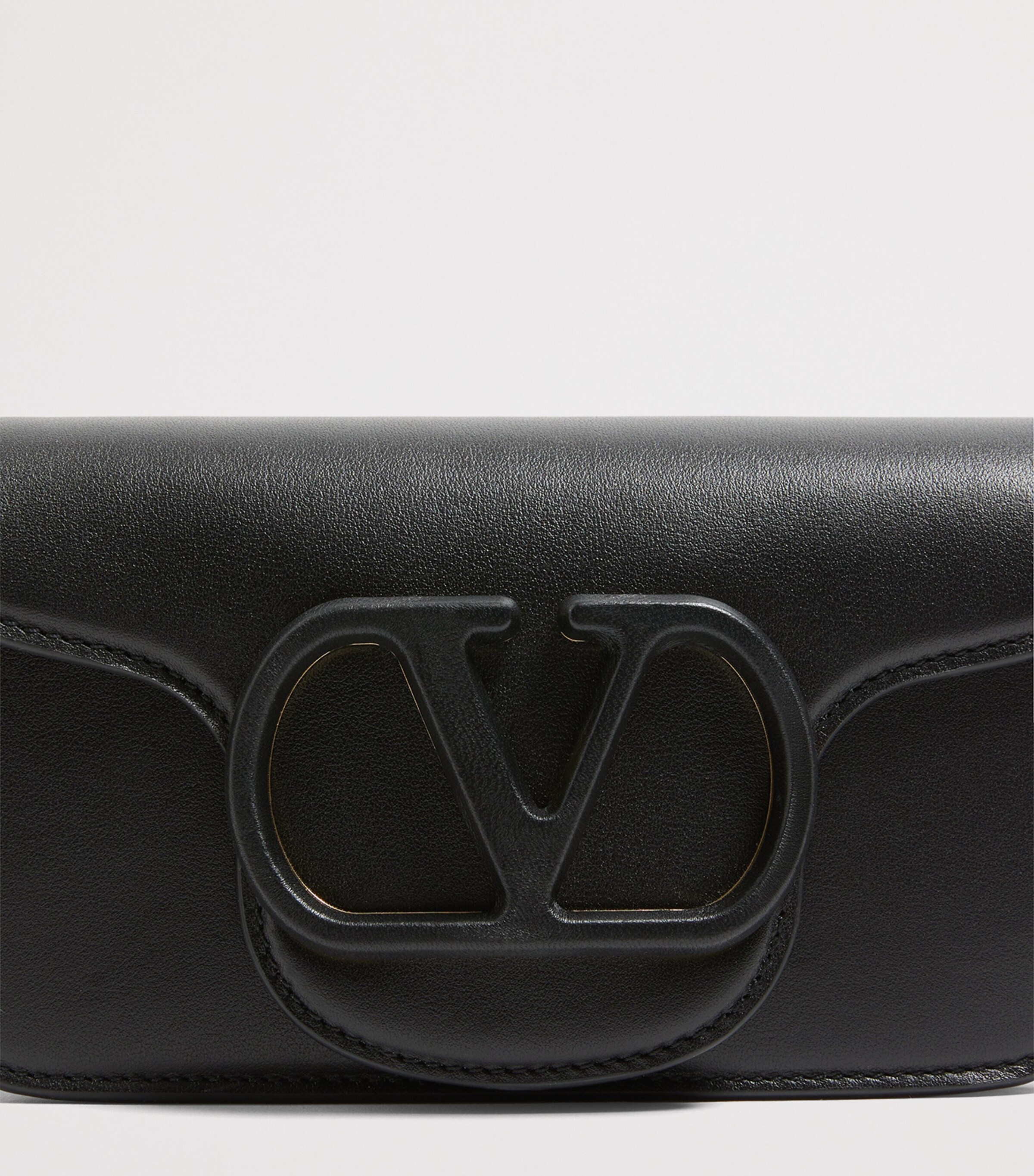Valentino Garavani Small Leather Locò Shoulder Bag Image 6