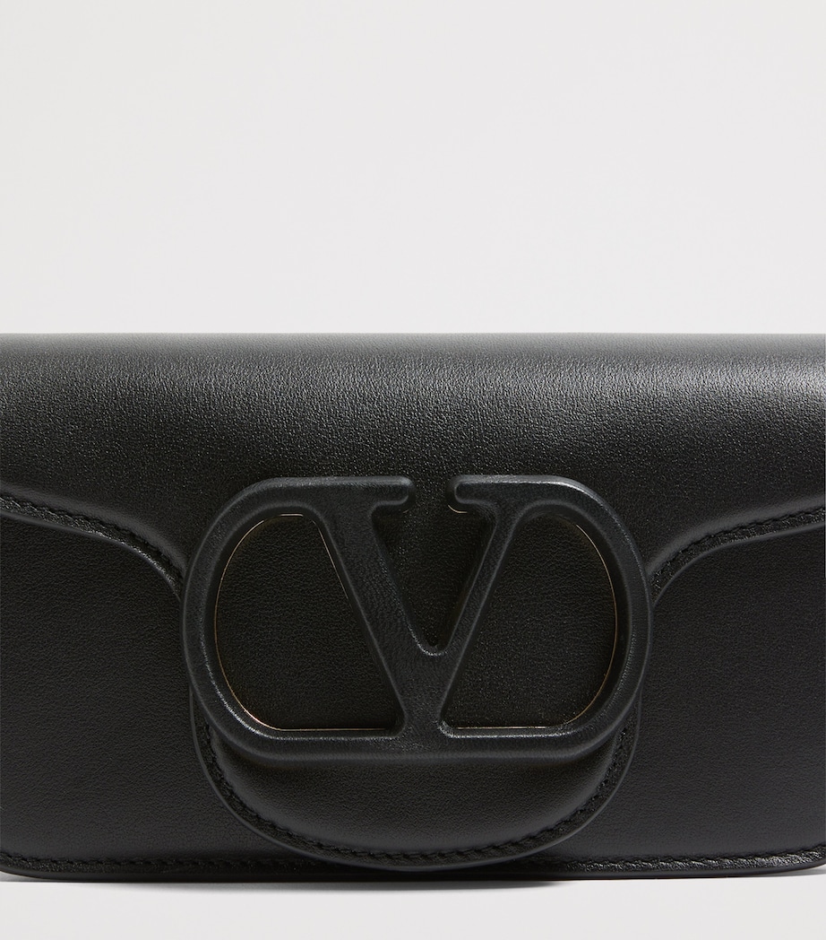 Valentino Garavani Small Leather Locò Shoulder Bag Image 6