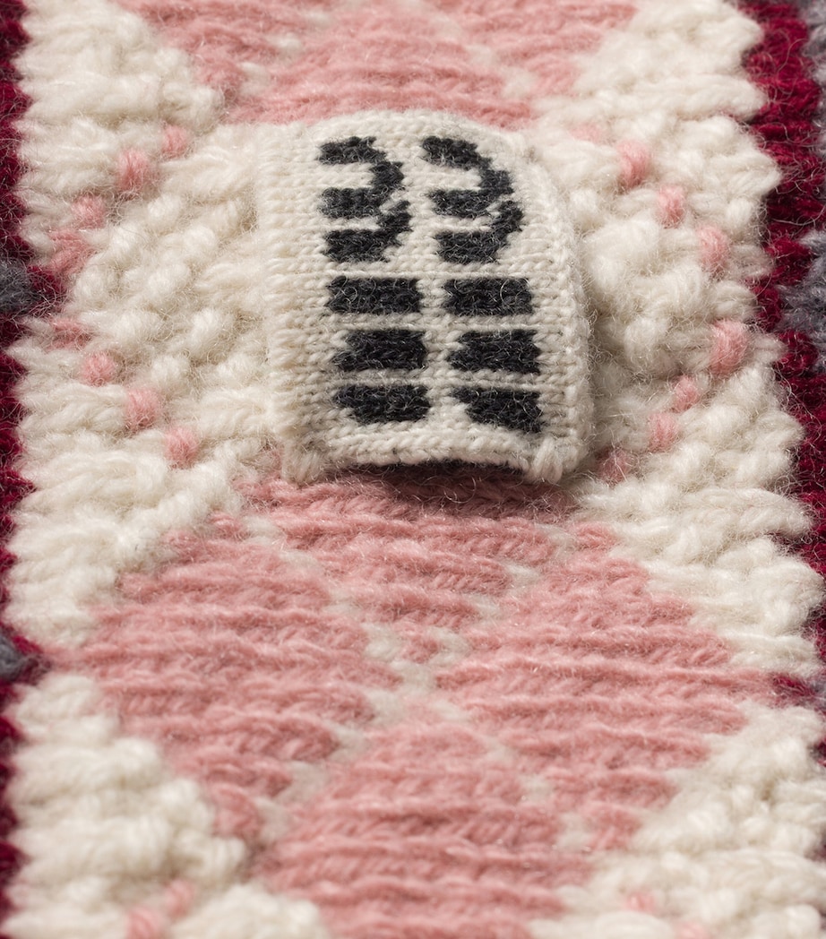 Wool-Cashmere Headband F0X46 Image 2