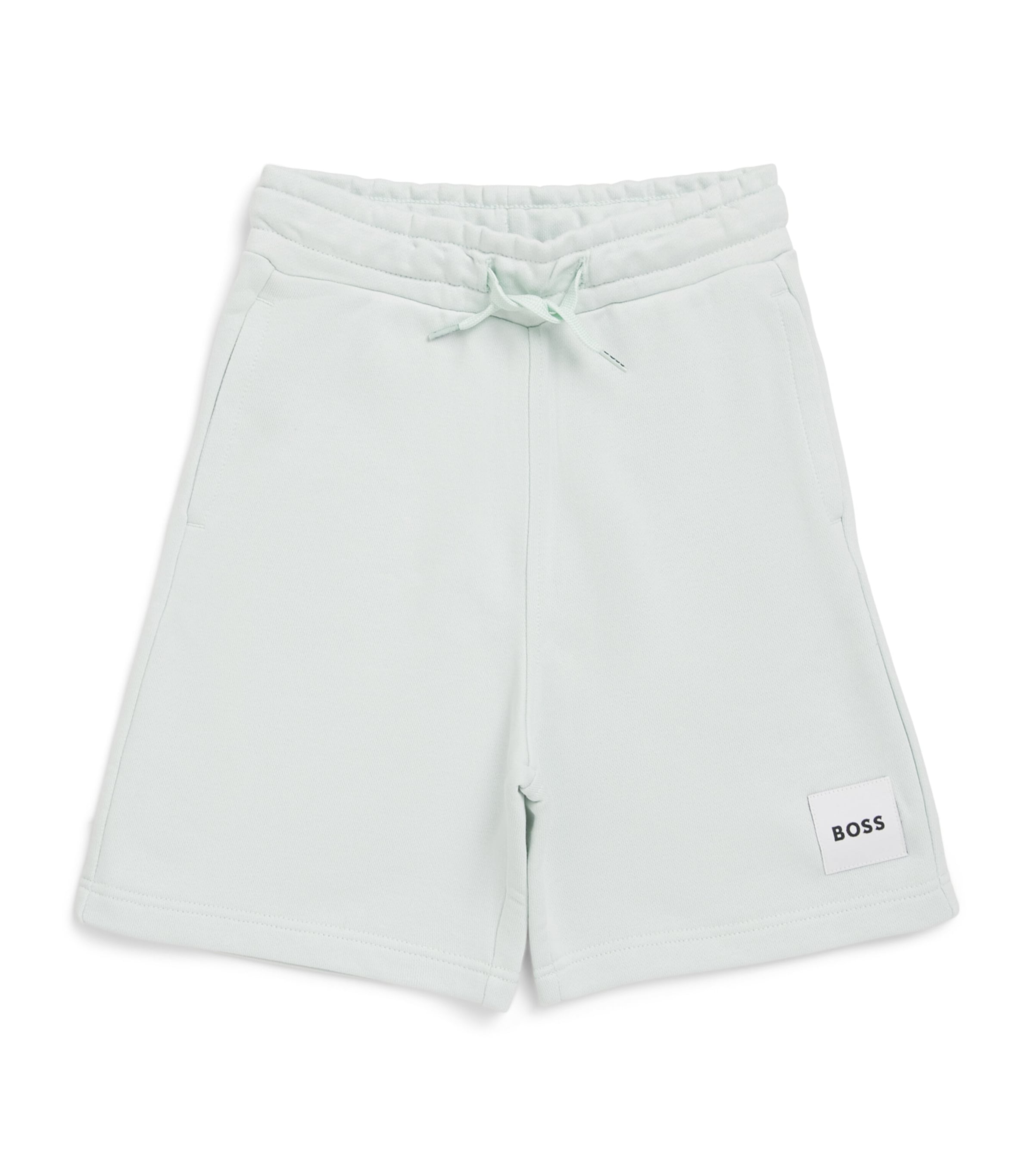 BOSS Kidswear Cotton-Blend Bermuda Shorts (4-16 Years) Green Image 1
