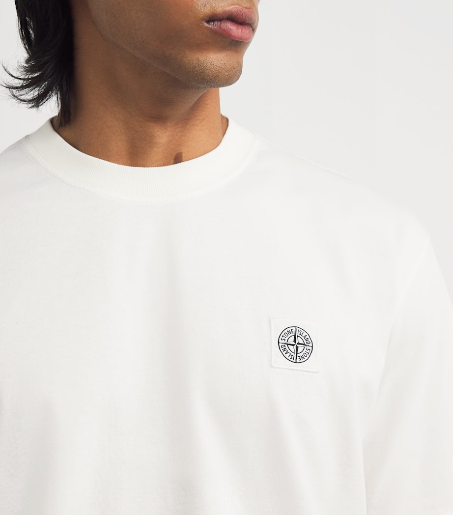 Cotton Logo T-Shirt V0093 Image 6