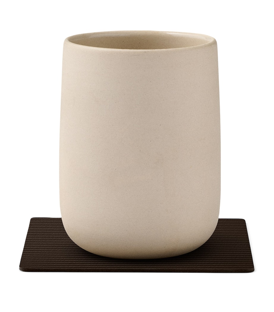 Square Corduroy Coasters (Set of 4) HAZEL Image 2