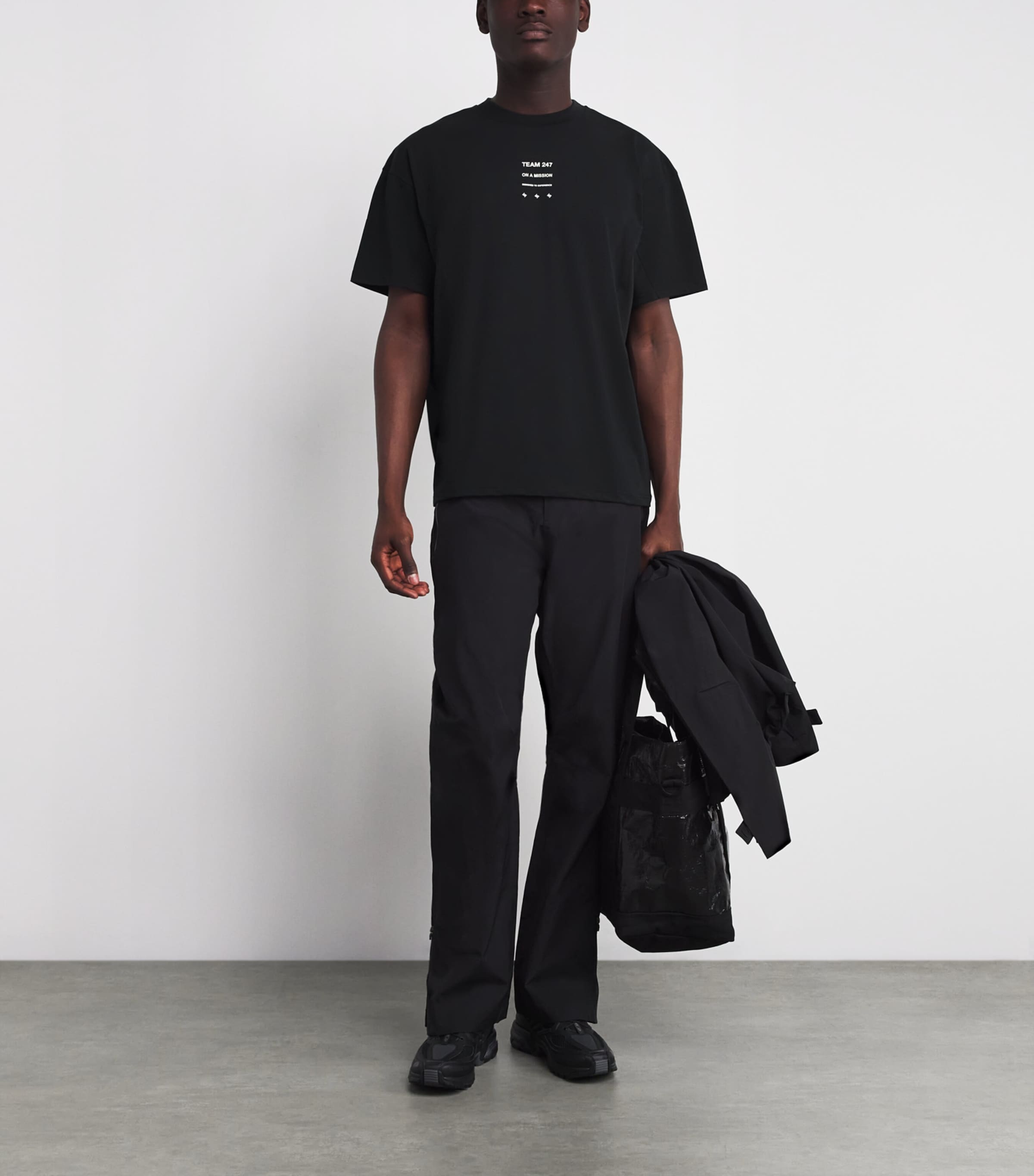 Uprising Oversized T-Shirt BLACK Image 2