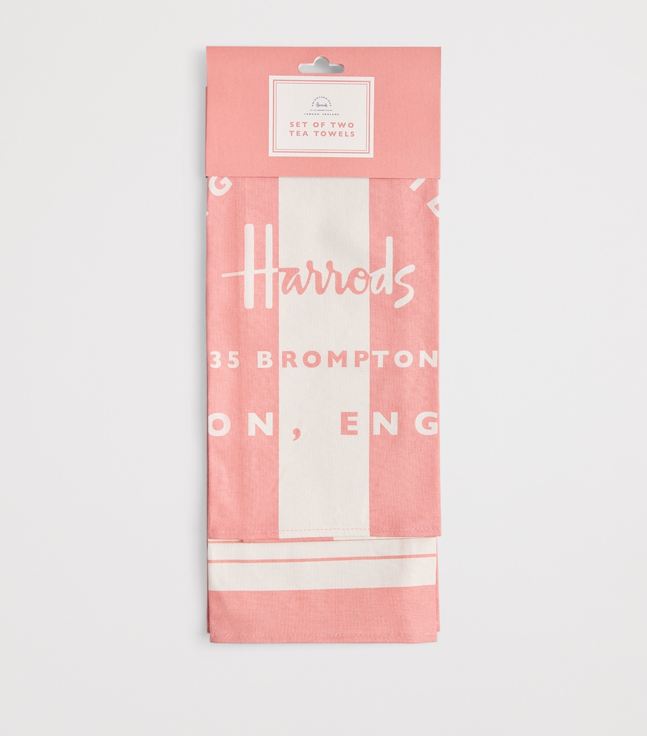 Bon Bon Tea Towel (Set of 2) PINK Image 2