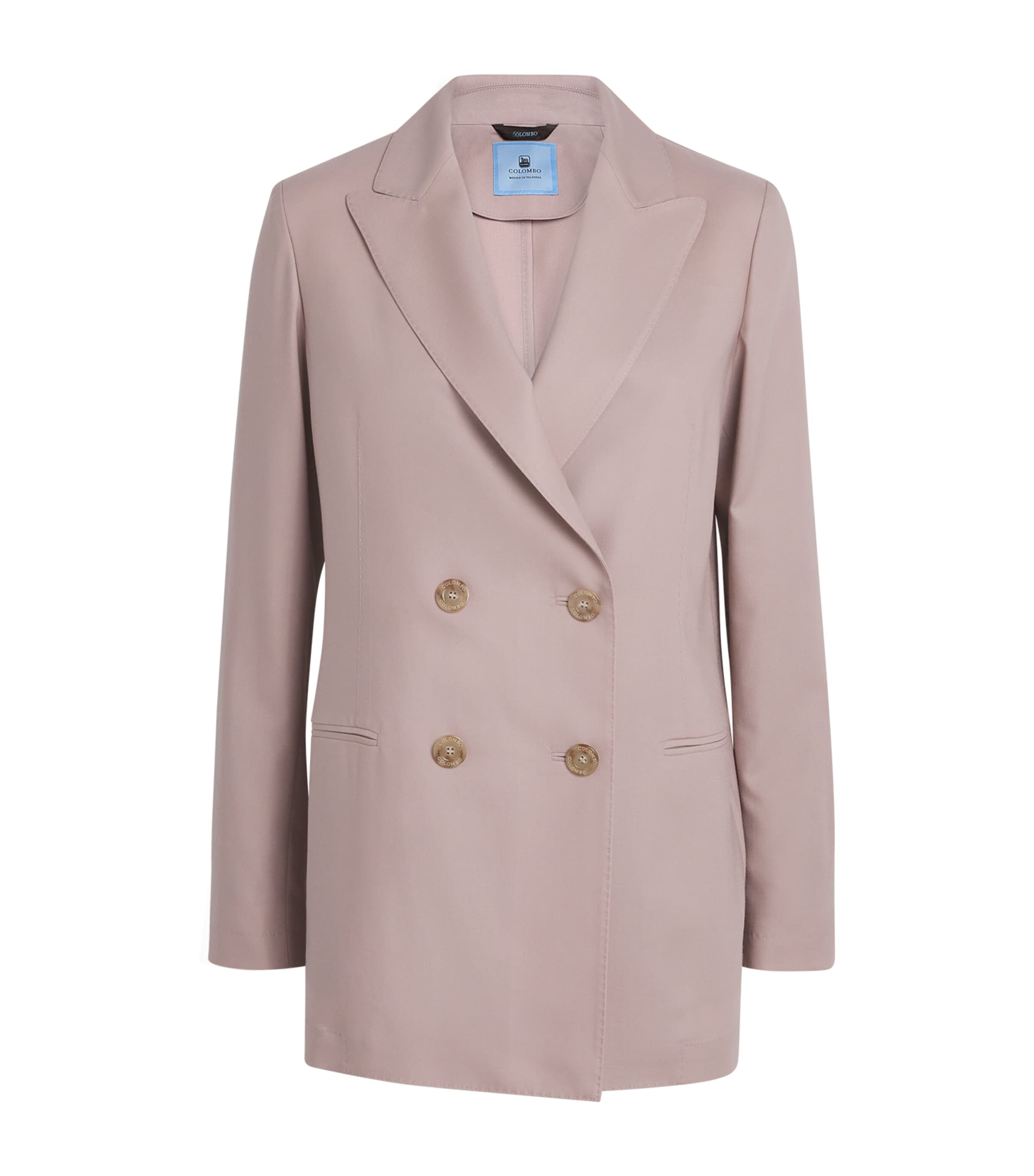 Colombo Womens Worsted Cashmere Blazer Image 1