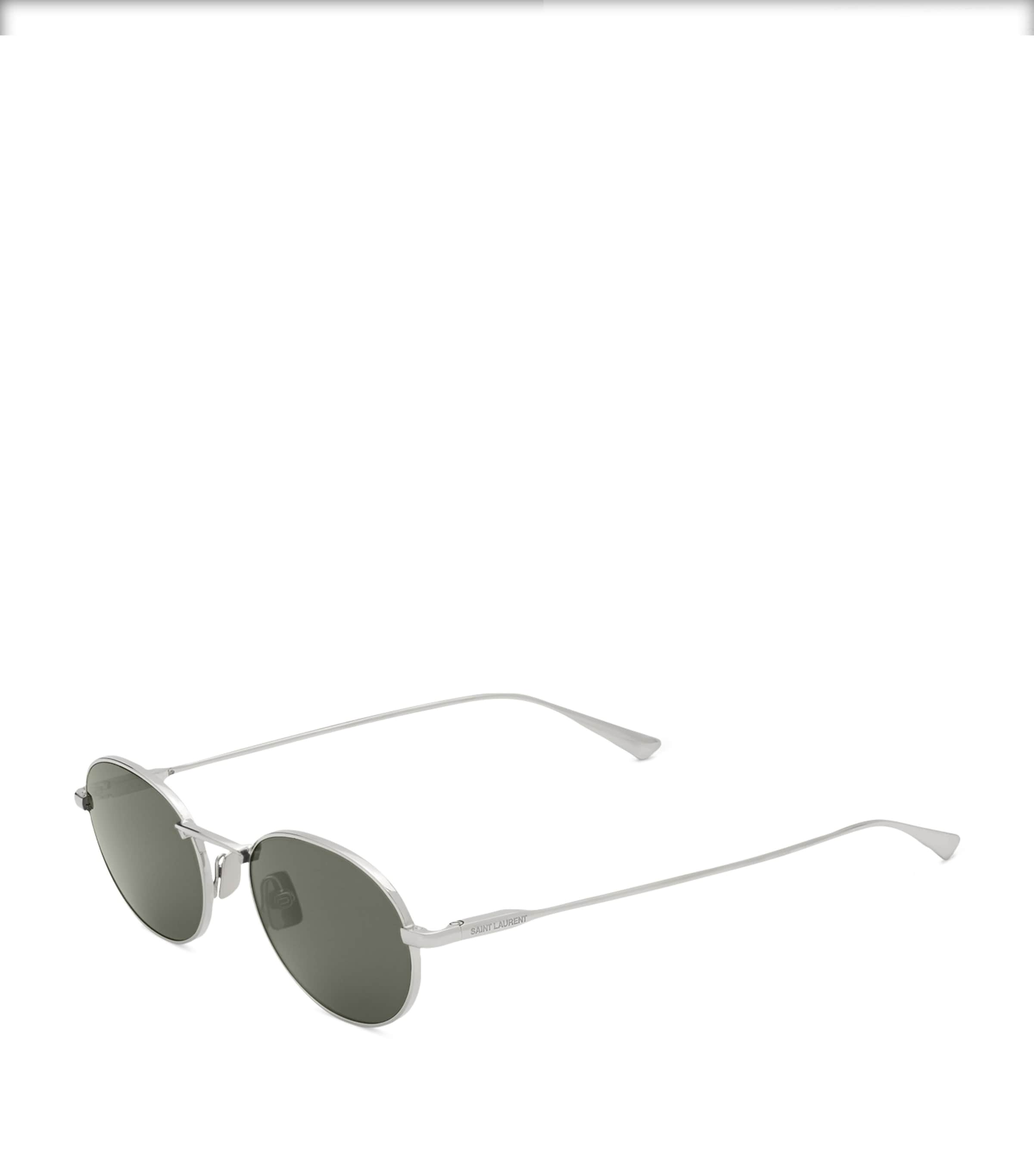 Saint Laurent Metal Sl 799 Sunglasses In Metallic