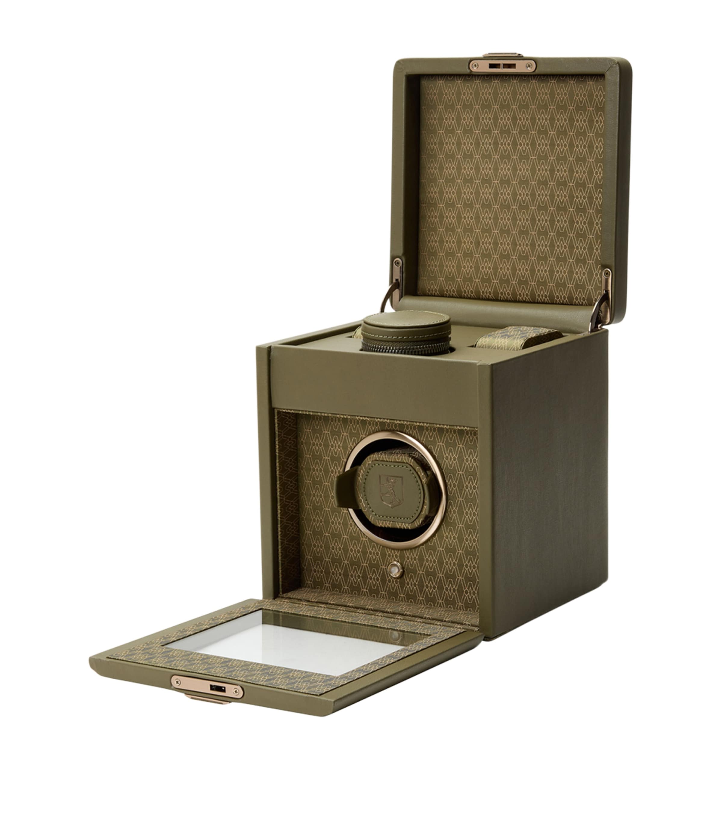 WOLF Earth Single Watch Winder Olive Image 3