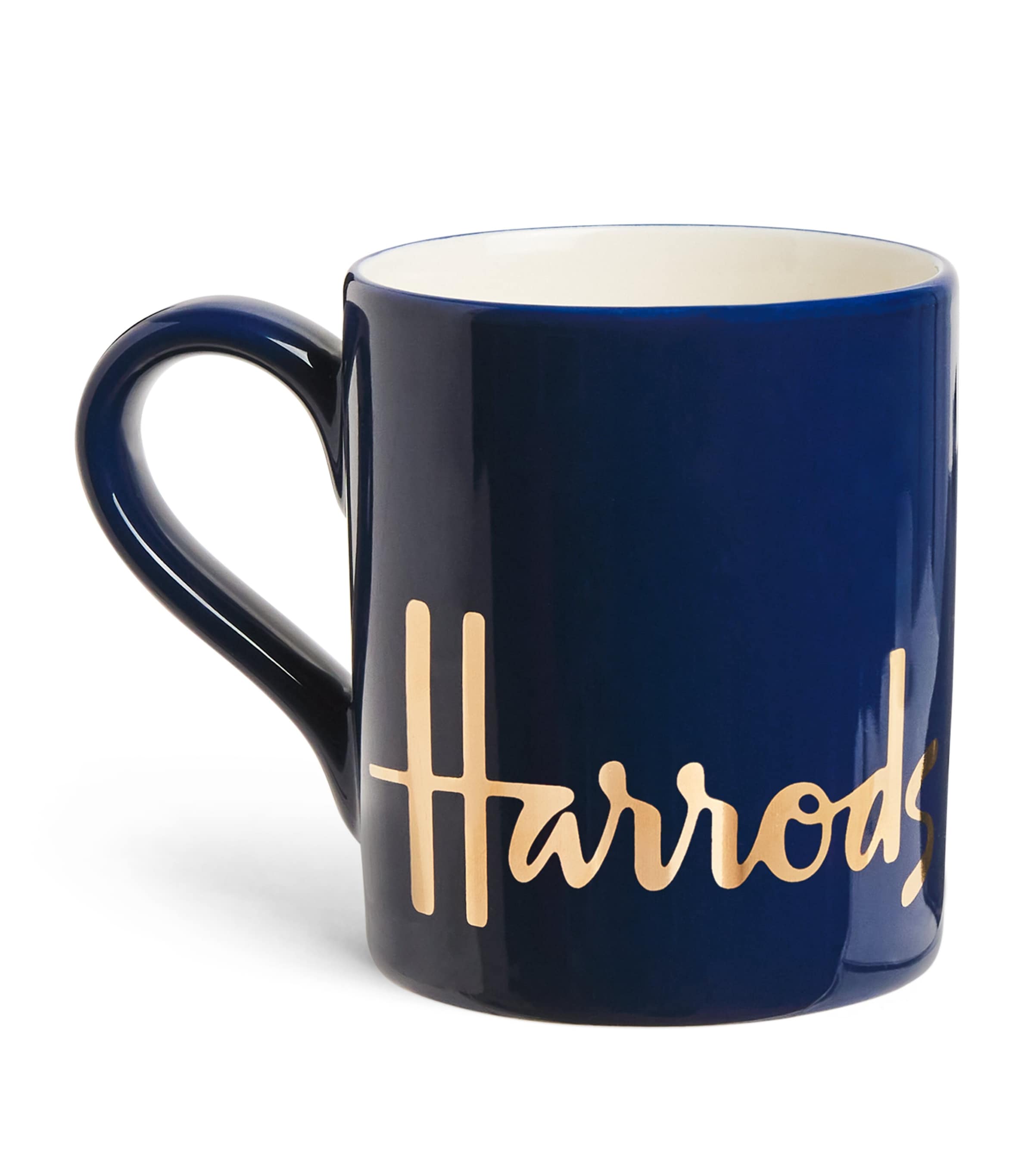 Harrods Logo Mug In Navy