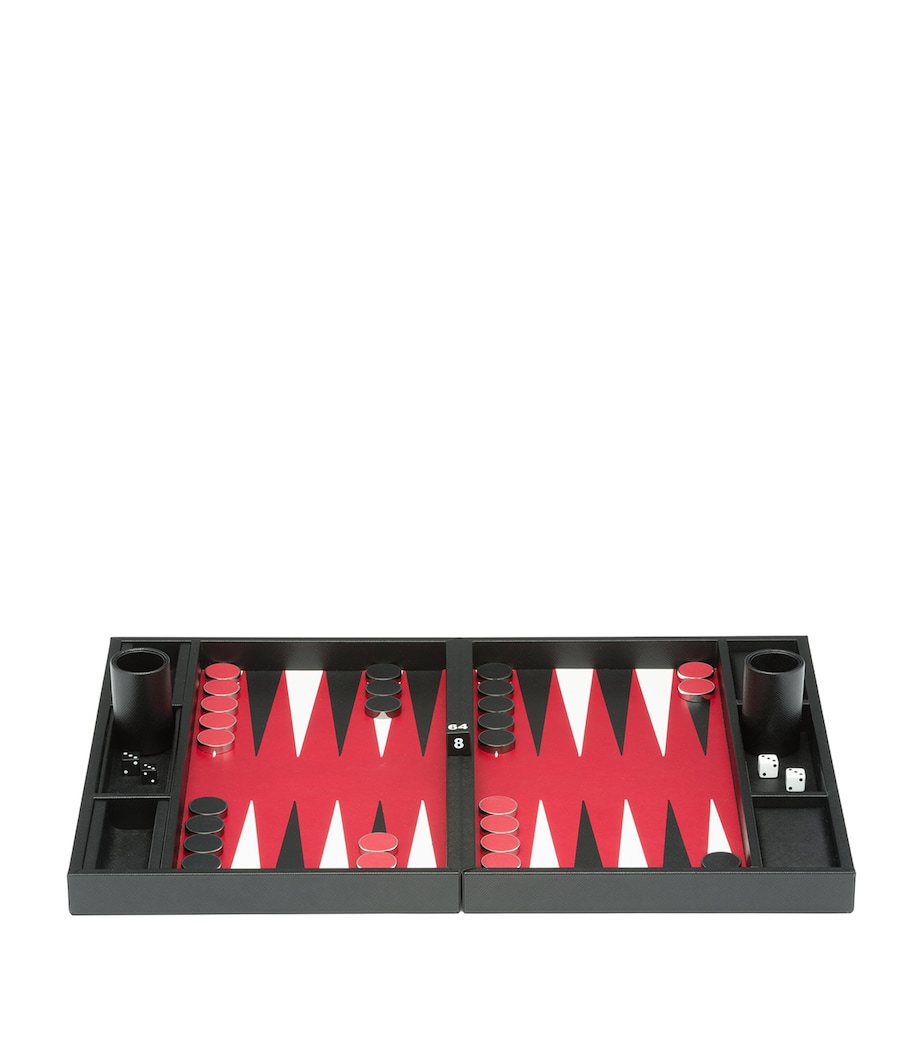 Prada Saffiano Leather Backgammon Set Image 1