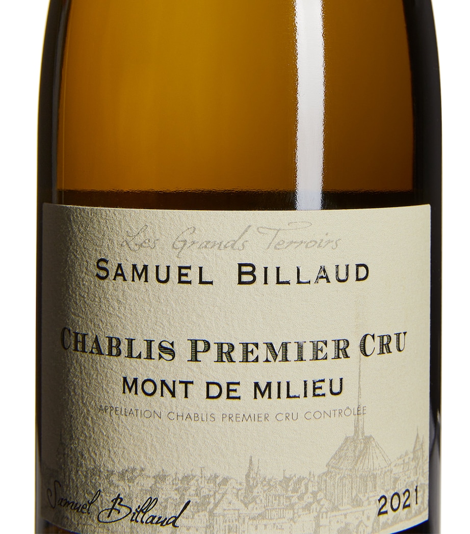 Mont de Milieu Chablis Premier Cru 2021 (75cl) - Burgundy, France NO COLOUR Image 2